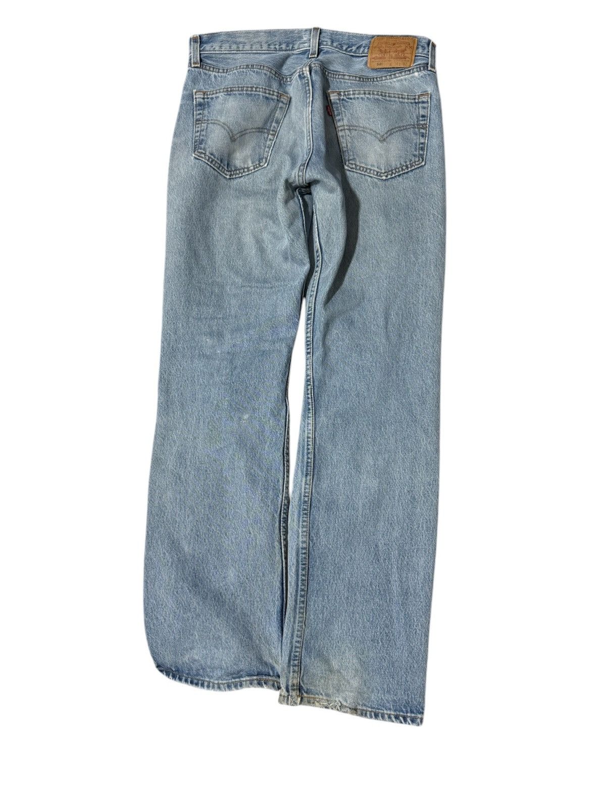 Levi's Vintage 90s Levi's 501 Made in USA Distressed Size US 34 / EU 50 - 2 Thumbnail