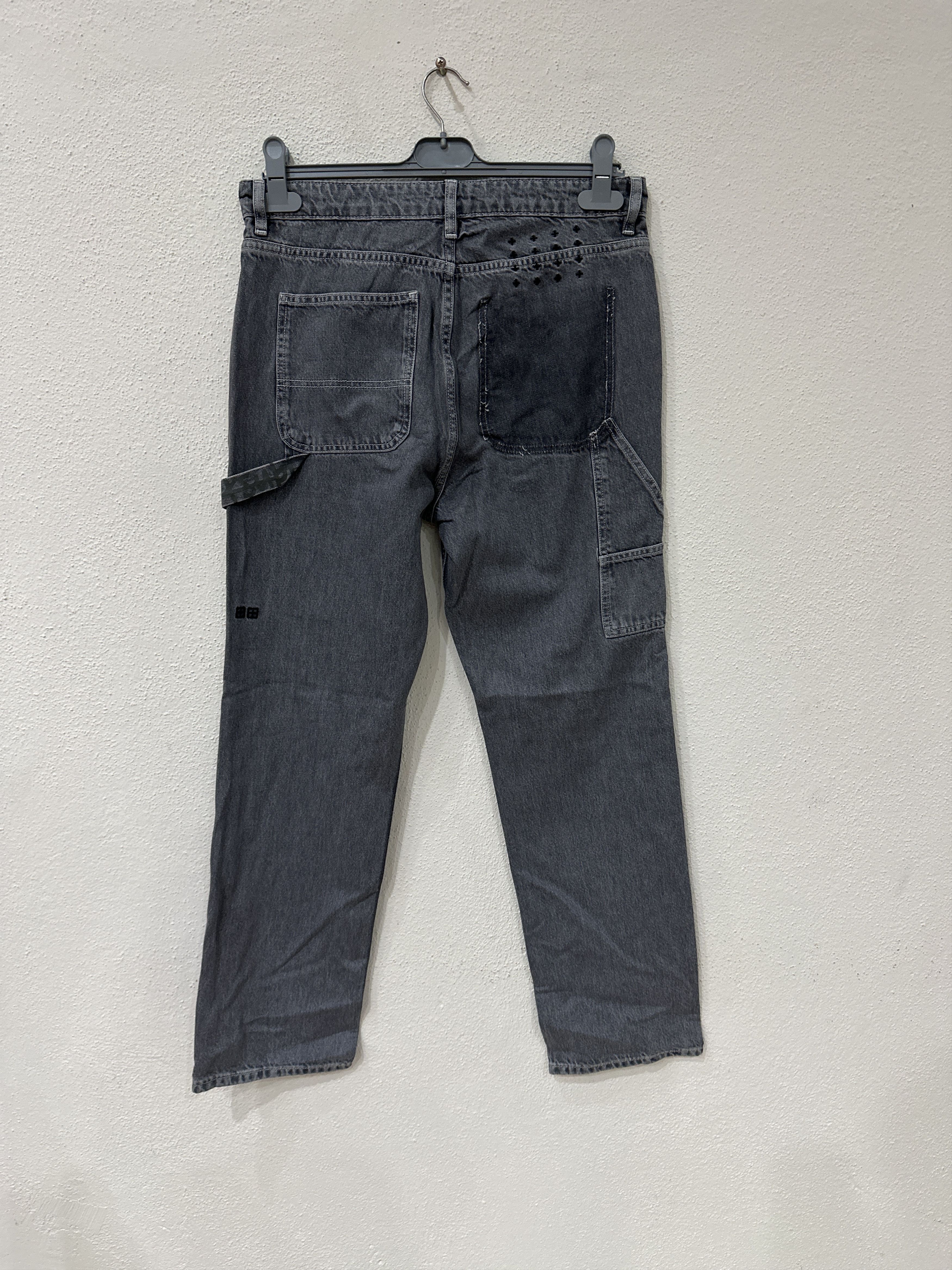 Ksubi Ksubi Operator Double Knee Jeans Grey Size 30 Size US 30 / EU 46 - 2 Thumbnail