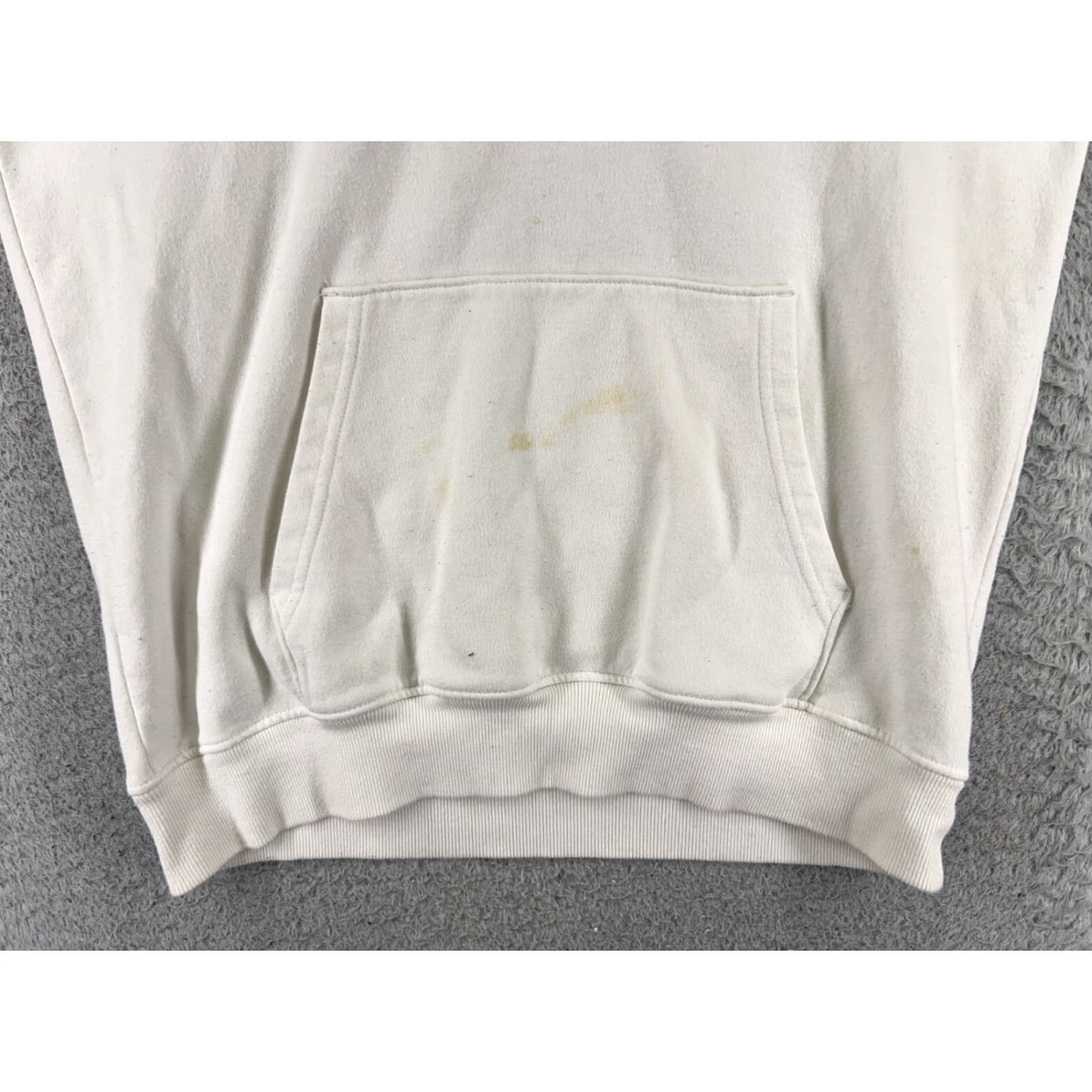 The North Face VINTAGE The North Face Hoodie Mens Pullover Shirt Regular White Cotton Blend Pocket Adult Medium White Logo 90s? Size US M / EU 48-50 / 2 - 5 Thumbnail