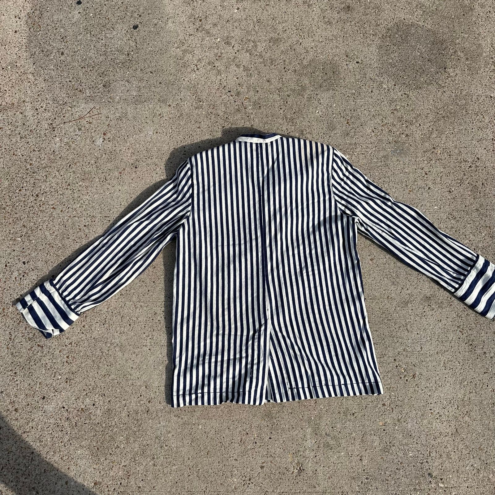 & Other Stories VINTAGE LADIES DOUBLE BREAST GENE EWING DENIM LOOK Size L / US 10 / IT 46 - 6 Thumbnail