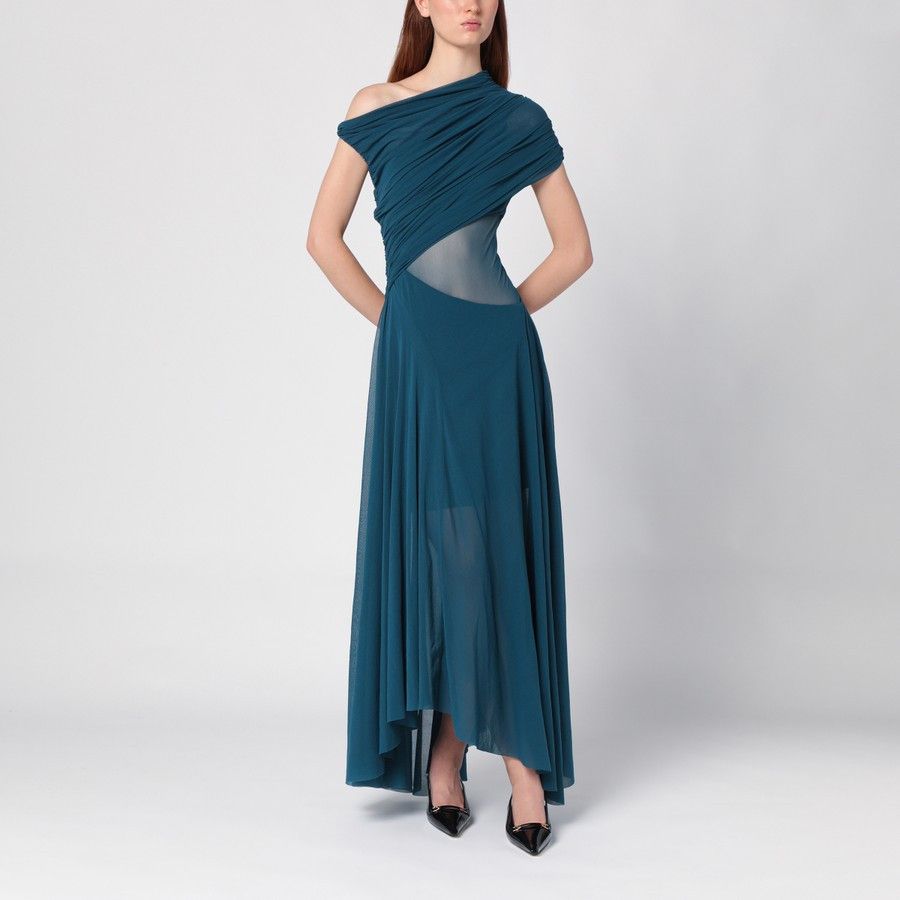 Philosophy di Lorenzo Serafini o1d2blof0924 Dress in Blue Size M / US 6-8 / IT 42-44 - 2 Thumbnail