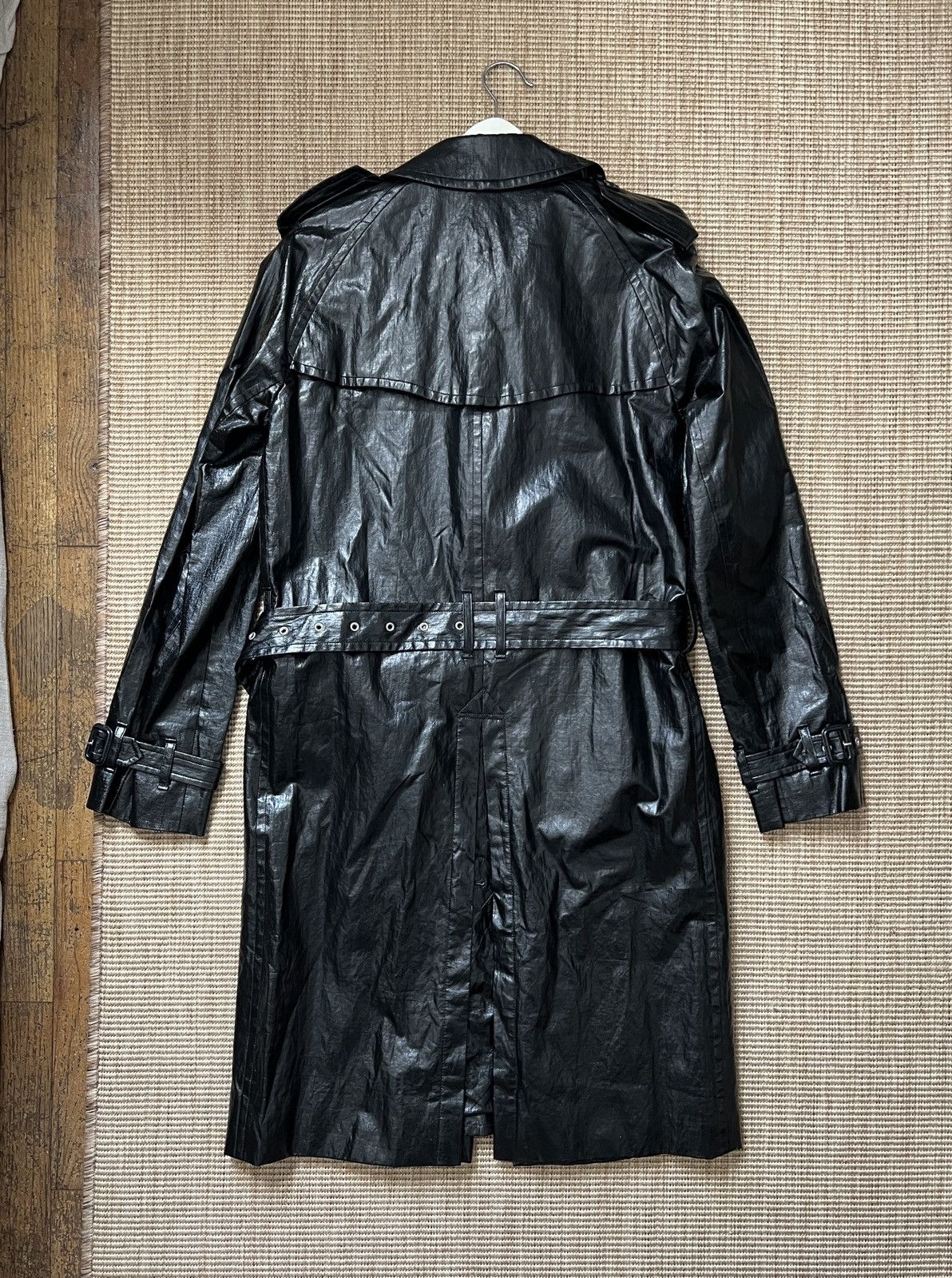 Saint Laurent Paris Saint Laurent black oversized trench coat Size US S / EU 44-46 / 1 - 9 Thumbnail