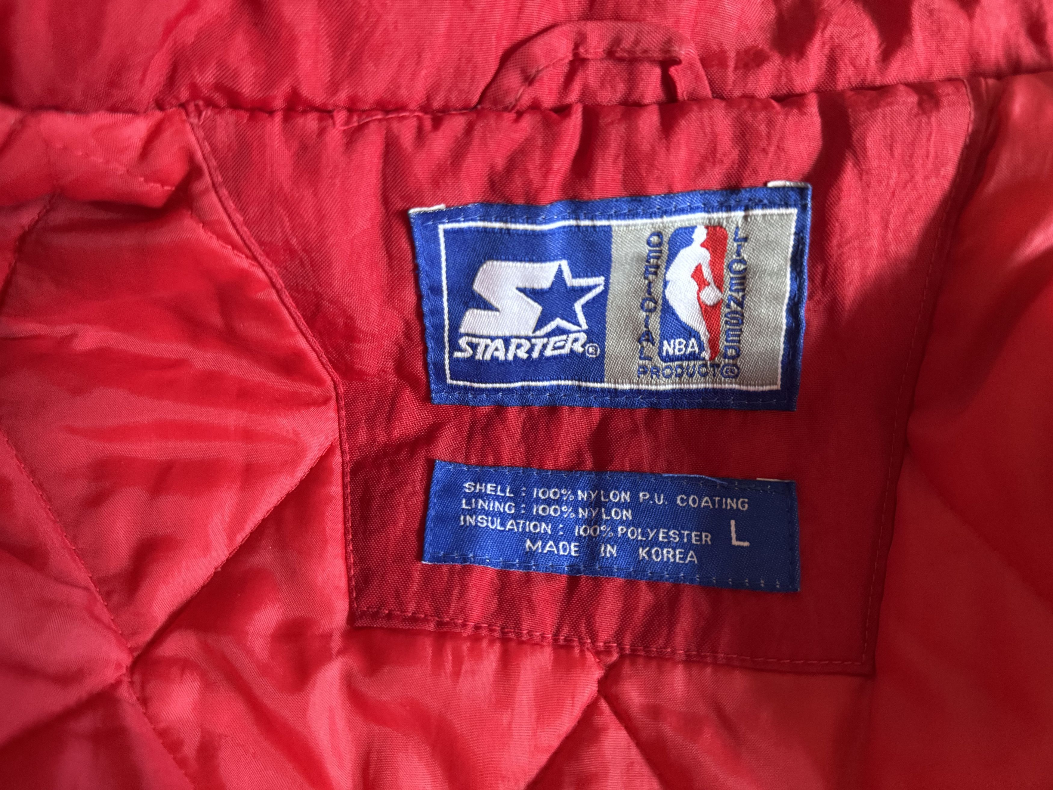 Starter Chicago Bulls Starter Jacket Large Size US L / EU 52-54 / 3 - 10 Thumbnail