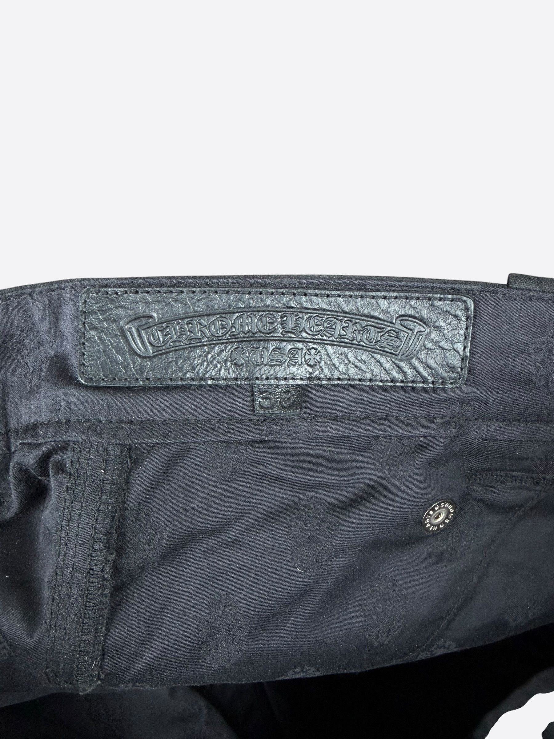 Chrome Hearts Chrome Hearts Black Carpenter Pants Size US 38 / EU 54 - 3 Thumbnail
