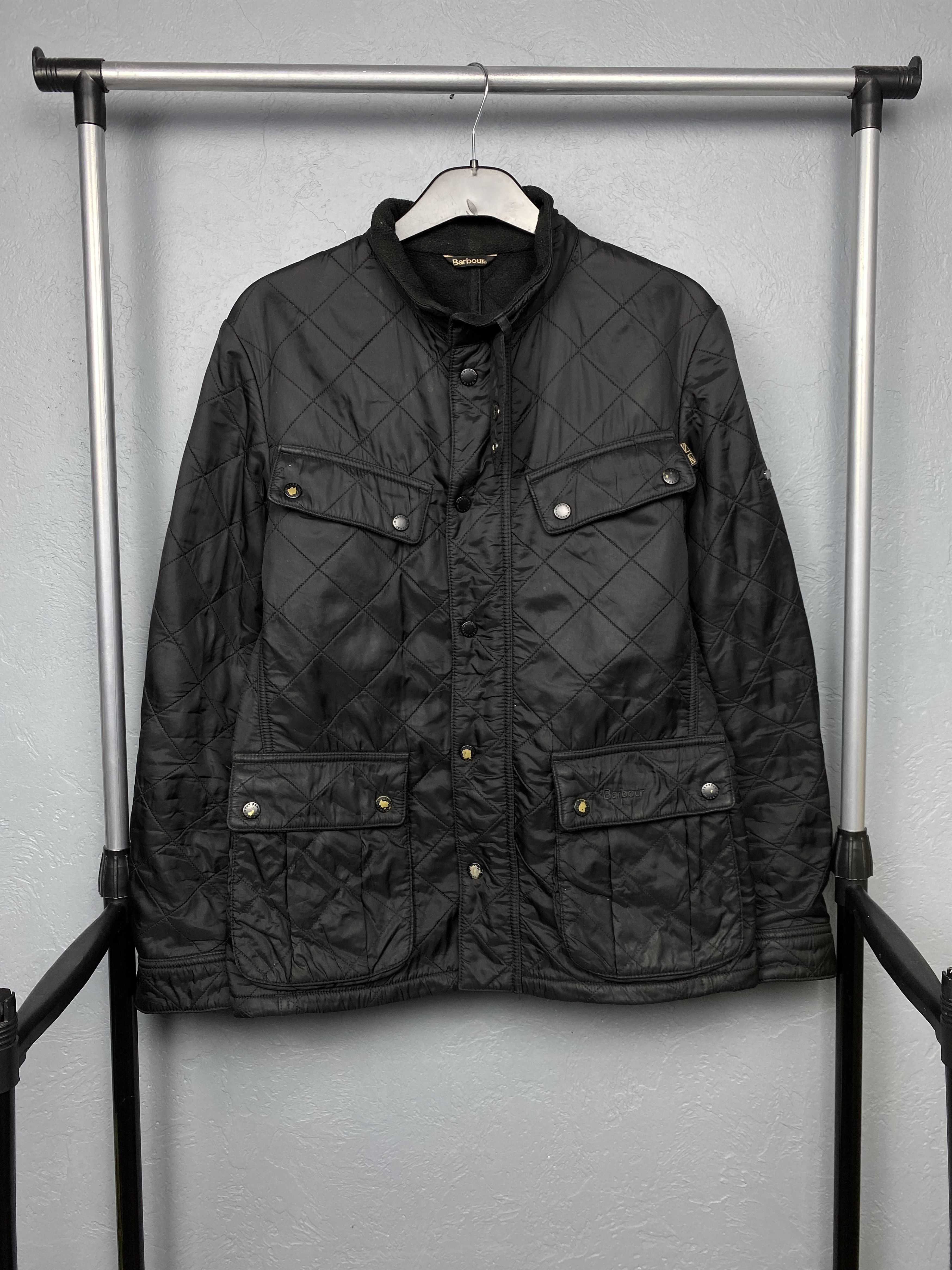 Barbour × Vintage Barbour International Mens Ariel Polarquilt Quilted Jacket Size US S / EU 44-46 / 1 - 1 Thumbnail