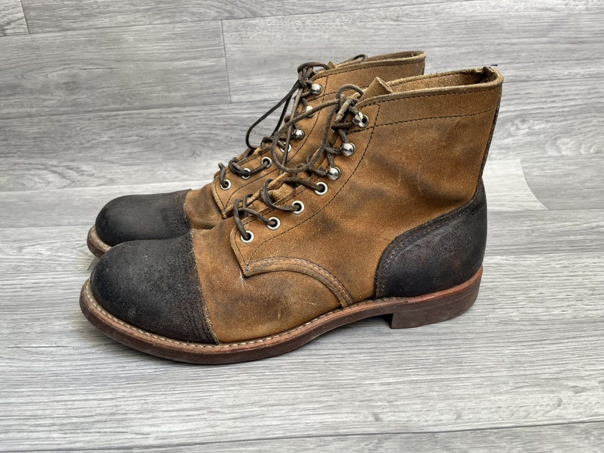 Red Wing Red wing iron ranger rough out biker boots sz 43 Size US 10 / EU 43 - 4 Thumbnail