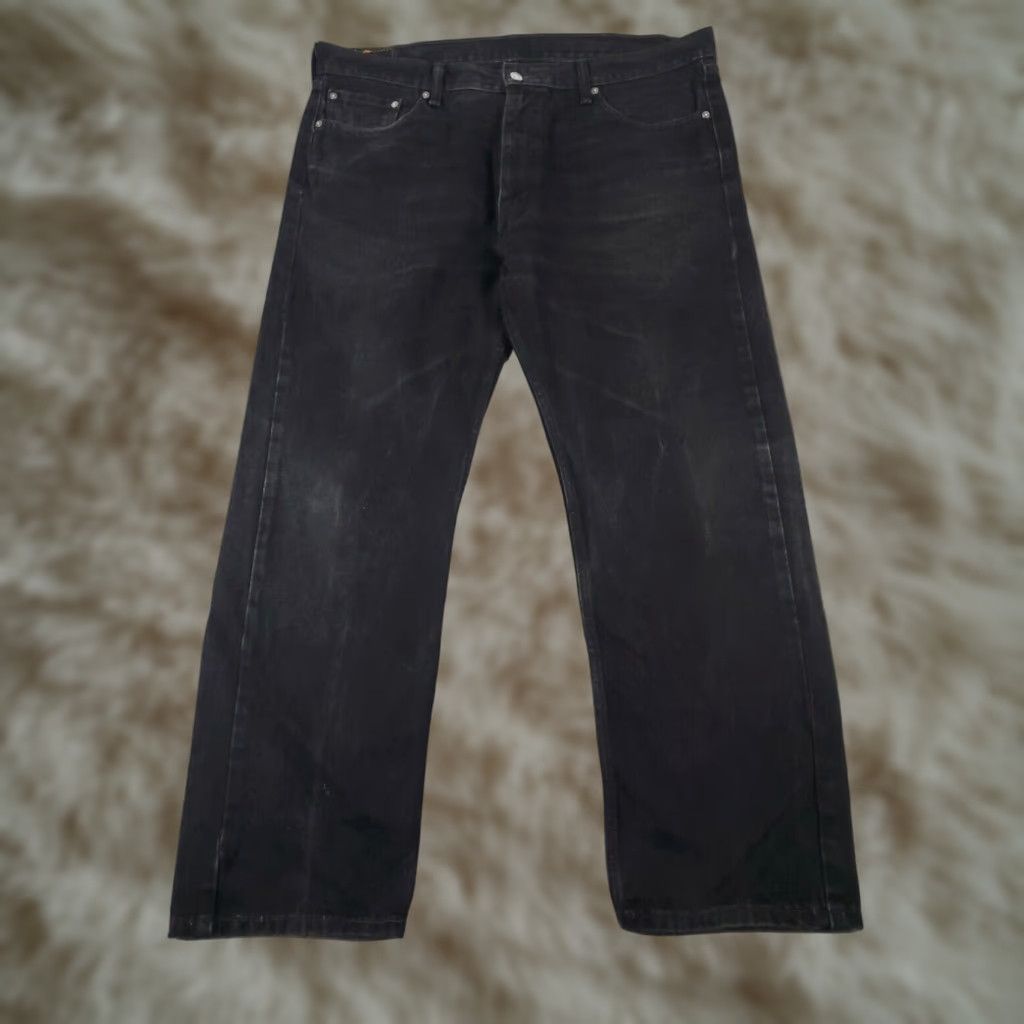 Levi's Levis Mens 40x30 Extra Large XL Black Gray Straight Leg Denim Jeans Pants Size US 40 / EU 56 - 1 Thumbnail