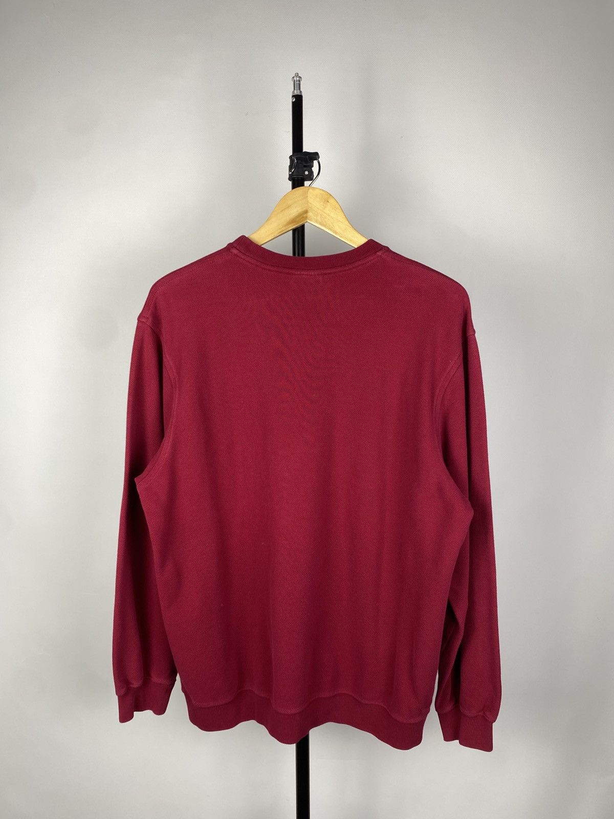Lacoste × Vintage 1990's Vintage Lacoste Sweater Sweatshirt Blue Size US L / EU 52-54 / 3 - 7 Thumbnail