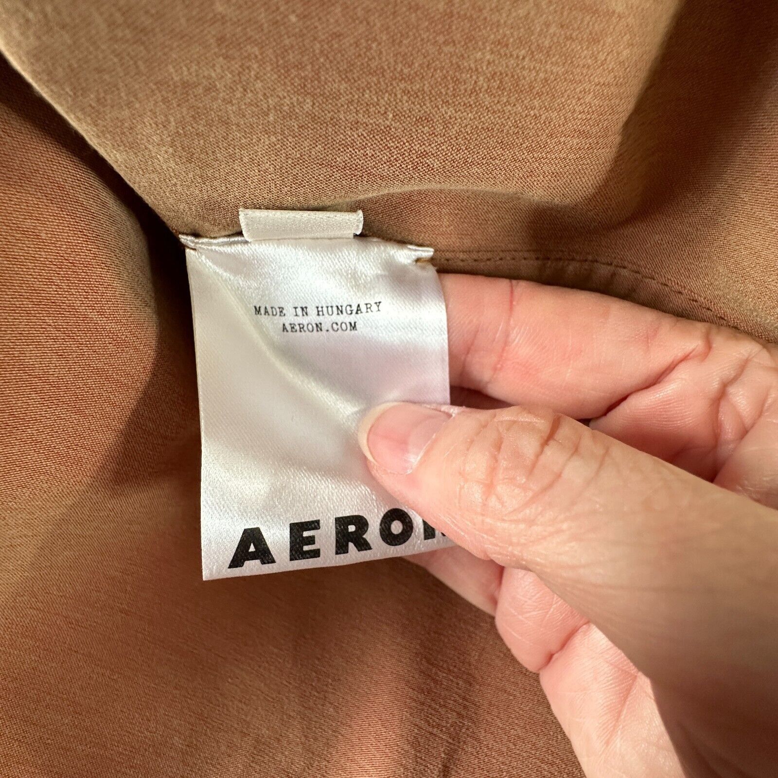 AERON Aeron Delray Peach Iridescent Sleeveless Button Trench Coat Size XS / US 0-2 / IT 36-38 - 10 Thumbnail
