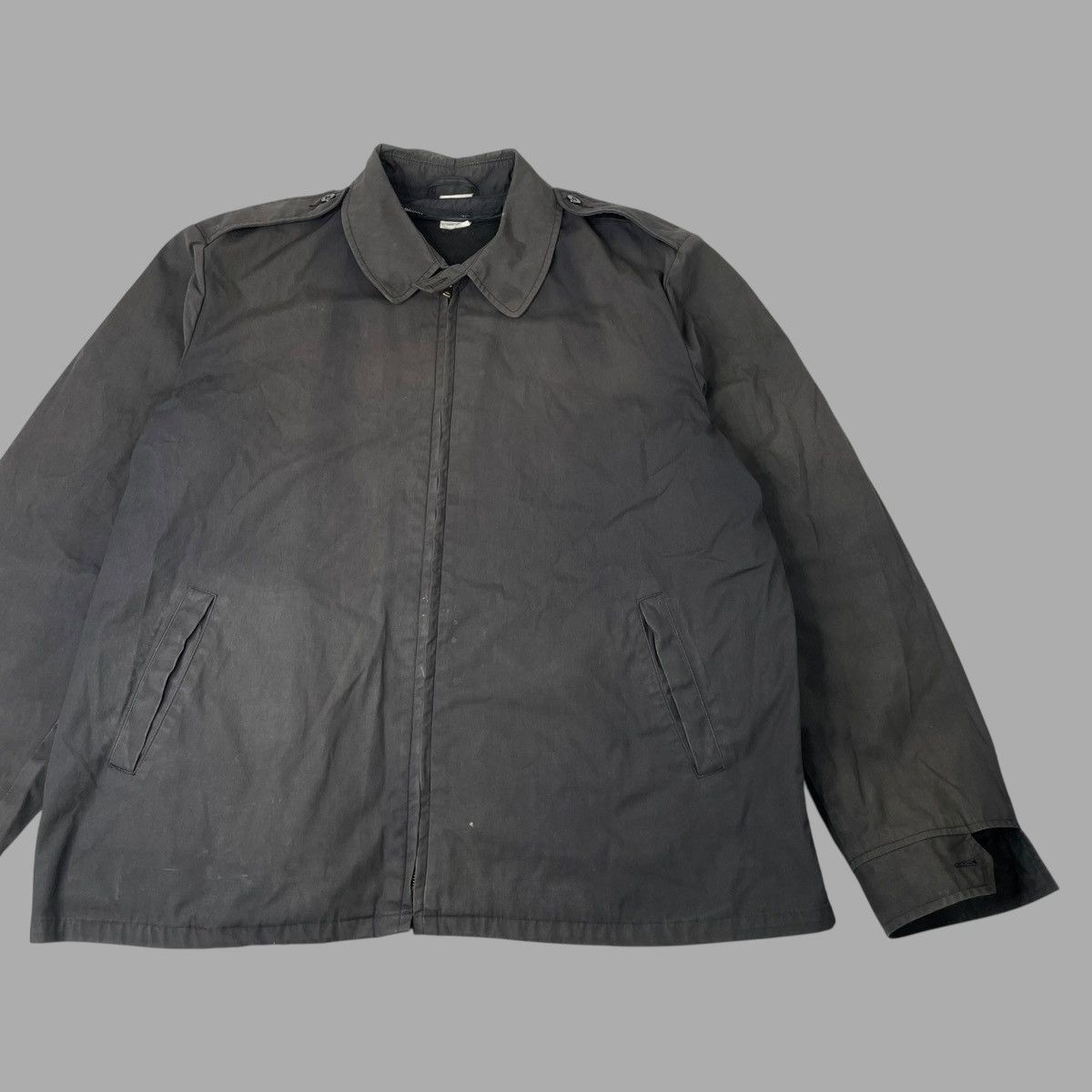 Vintage Vintage 1980s faded zip up military jacket Size US XL / EU 56 / 4 - 3 Thumbnail