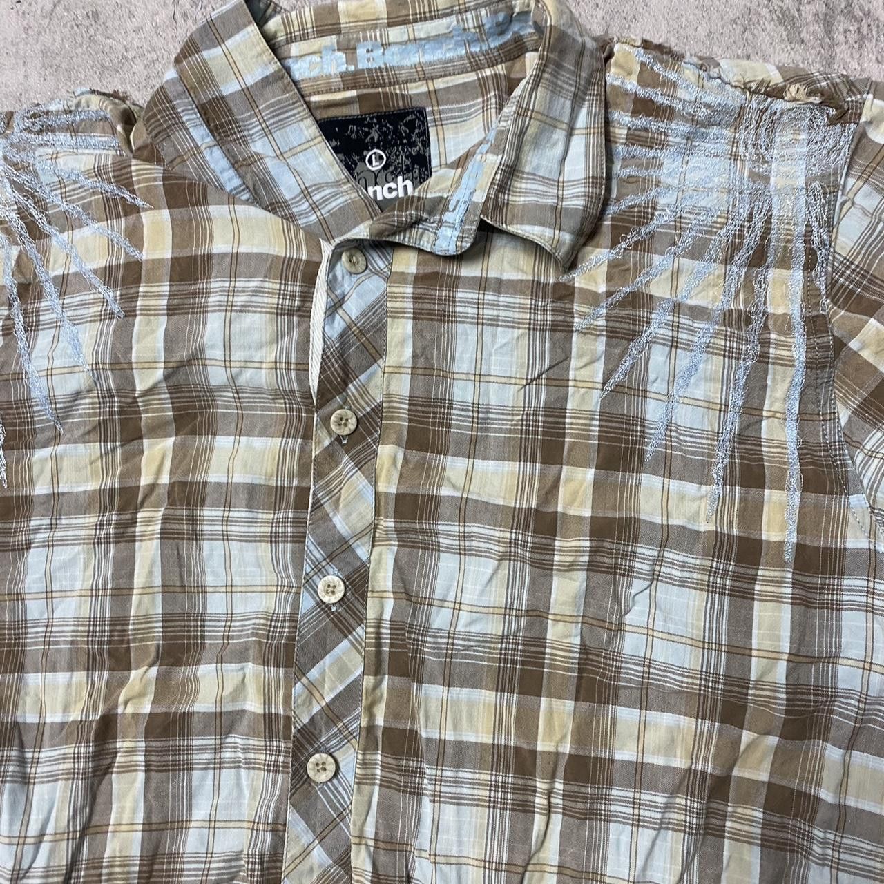 Other Brown and white plaid button up shirt #plaidshirt Size US L / EU 52-54 / 3 - 3 Thumbnail
