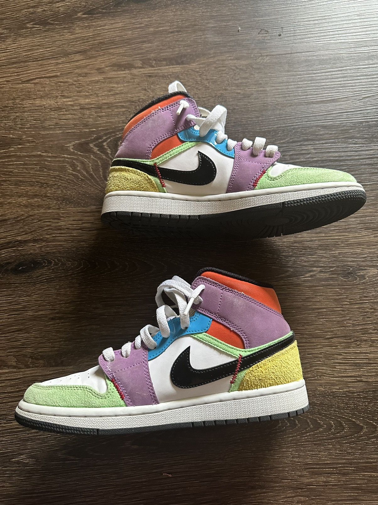 Nike Lightbulb mid Jordan 1s Size US 6.5 / IT 36.5 - 8 Thumbnail