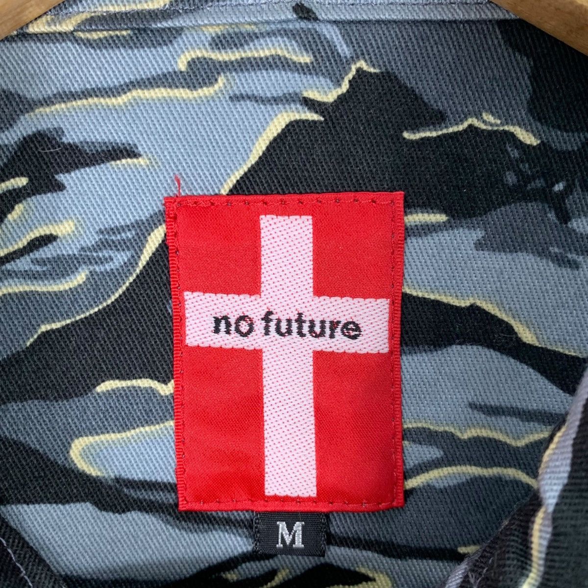 Japanese Brand × No Future × Seditionaries NO FUTURE Japanese Seditionaries Camouflage Long Jacket Size US M / EU 48-50 / 2 - 5 Thumbnail