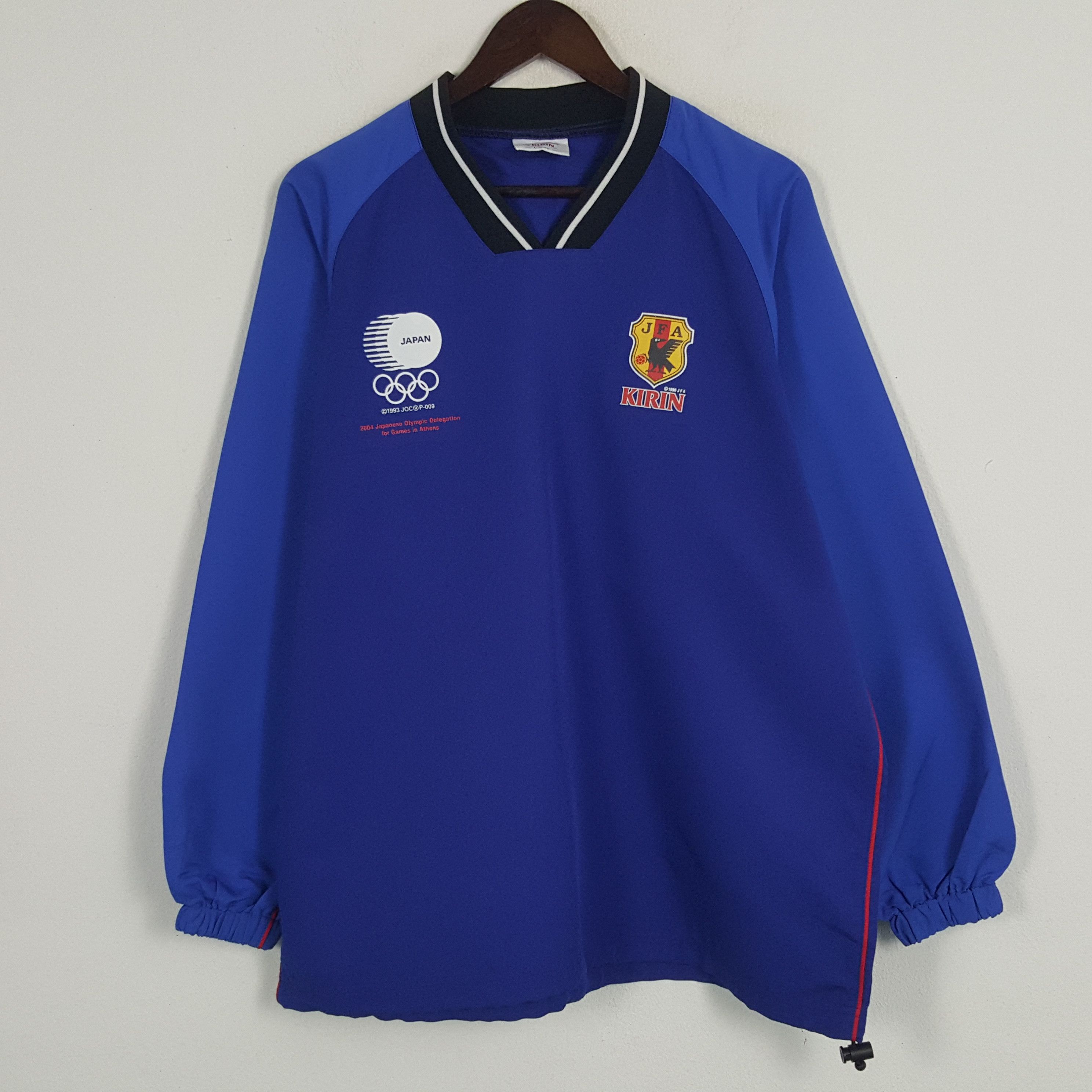 Vintage Vintage Kirin Japanese Football Sweatshirt Size US L / EU 52-54 / 3 - 1 Thumbnail
