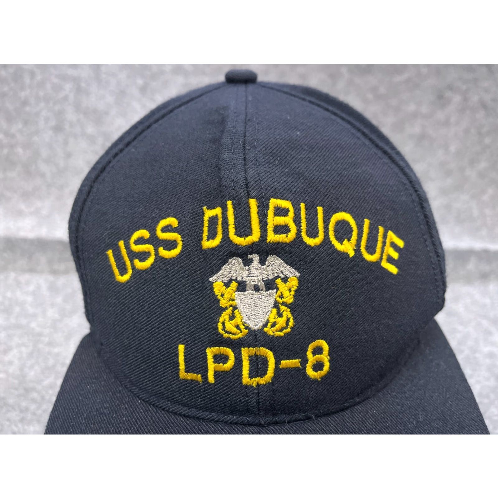 Vintage Dubuque LPD-8 Hat Cap Snap Back Adult Blue Cotton Blend Northstar Size ONE SIZE - 2 Thumbnail