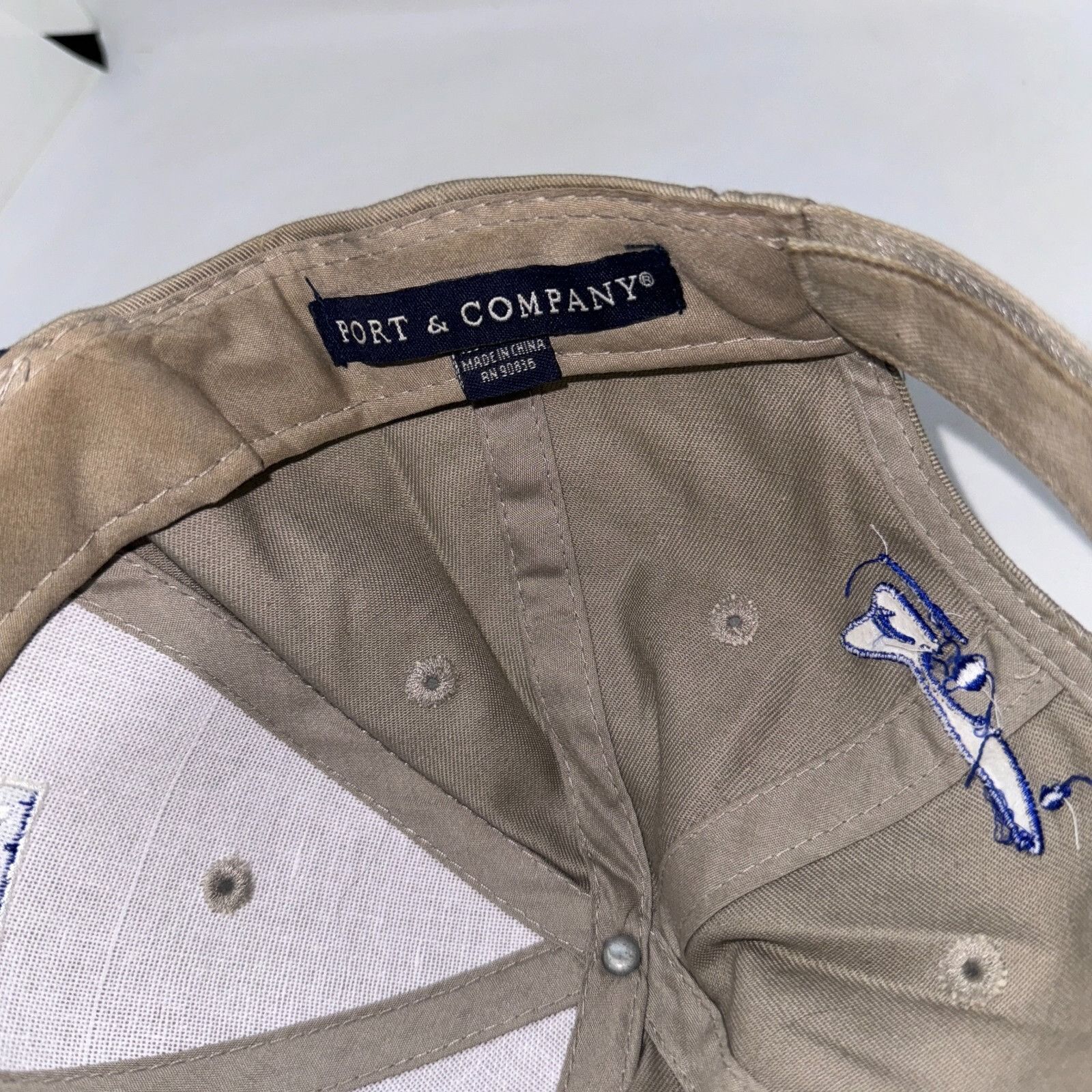 Other Michelin Man Airplane Tires Beige Strapback Hat Vintage Cap Size ONE SIZE - 6 Thumbnail