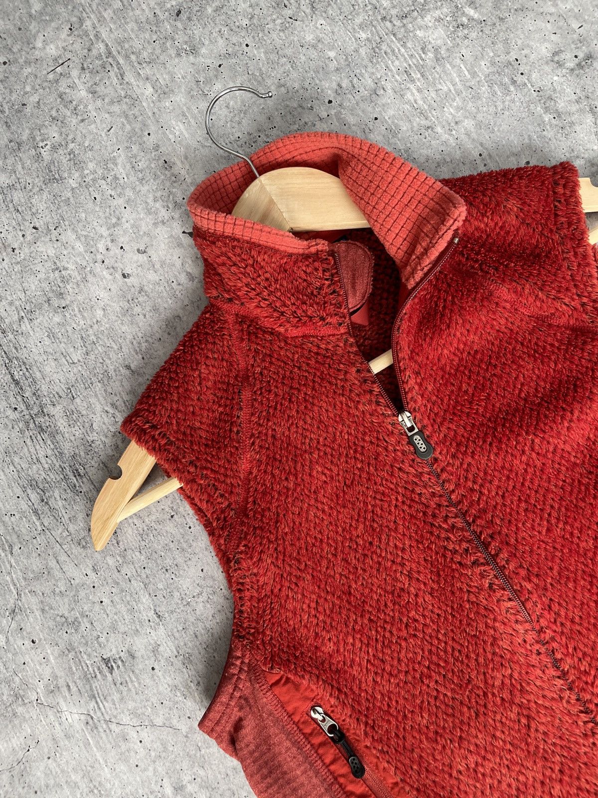 Patagonia × Vintage Patagonia Women's Polartec Fleece Vest Red size XS Size XS / US 0-2 / IT 36-38 - 5 Thumbnail