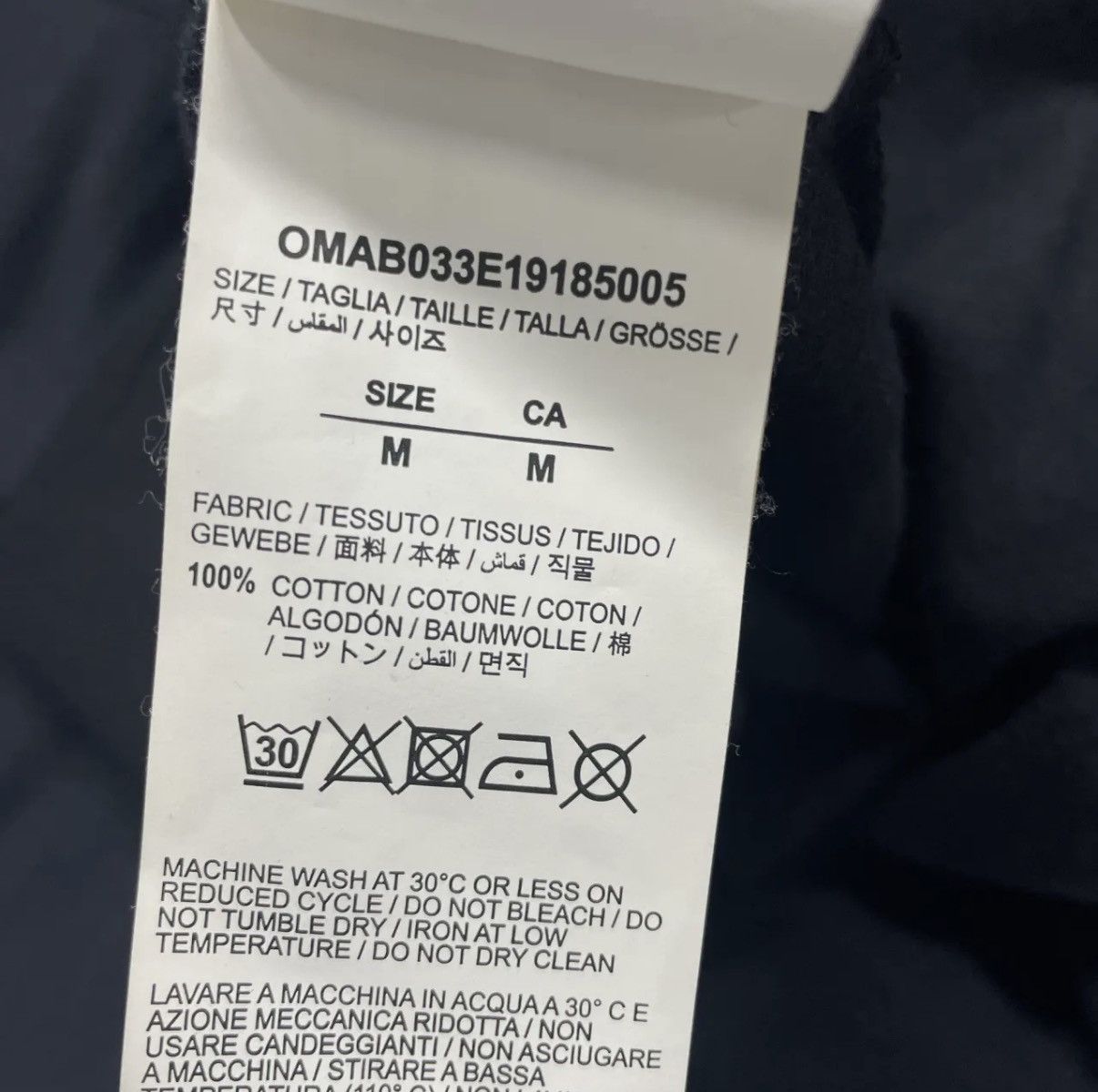 Off-White 19AW Off-White Diag Mariana Double Tee Hoodie Size US M / EU 48-50 / 2 - 4 Thumbnail