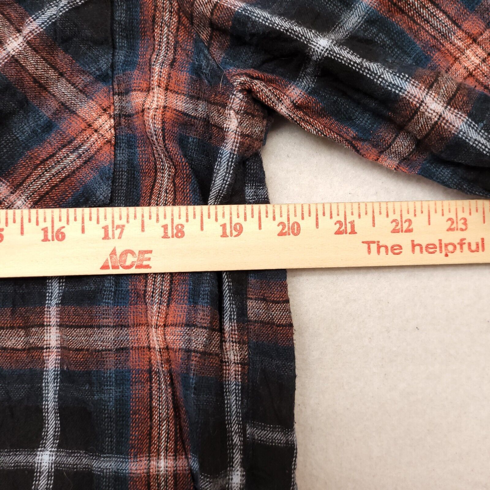 Arizona Jean Co. Arizona Jean Co Tartan Flannel Shirt Mens Size Large L Blue Size US L / EU 52-54 / 3 - 9 Thumbnail