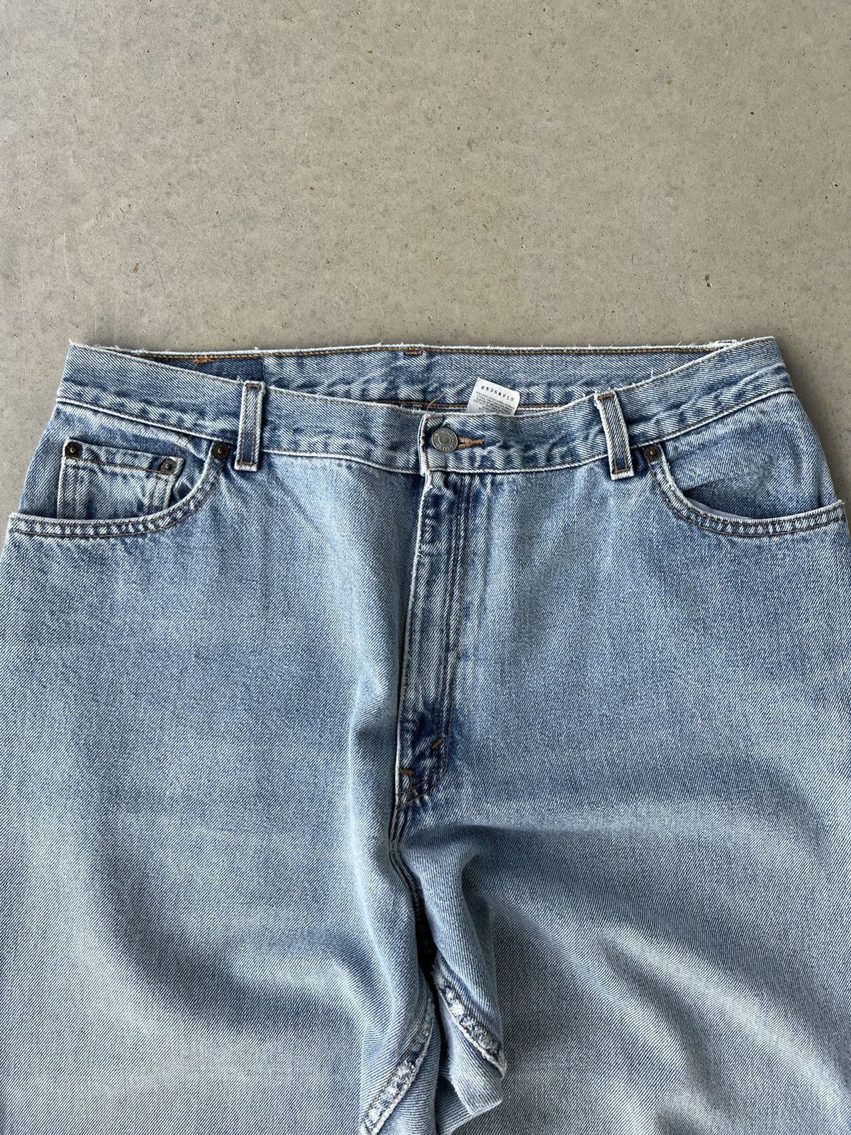Levi's × Vintage Vintage 90’s Levi’s 550 Denim Blue Jeans Size US 34 / EU 50 - 4 Thumbnail
