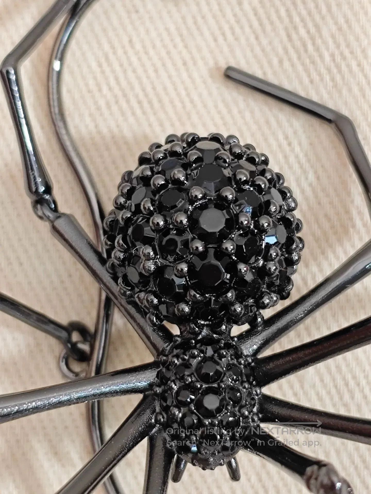 Louis Vuitton Louis Vuitton 22FW Spider Crystal Earring. Size ONE SIZE - 2 Thumbnail