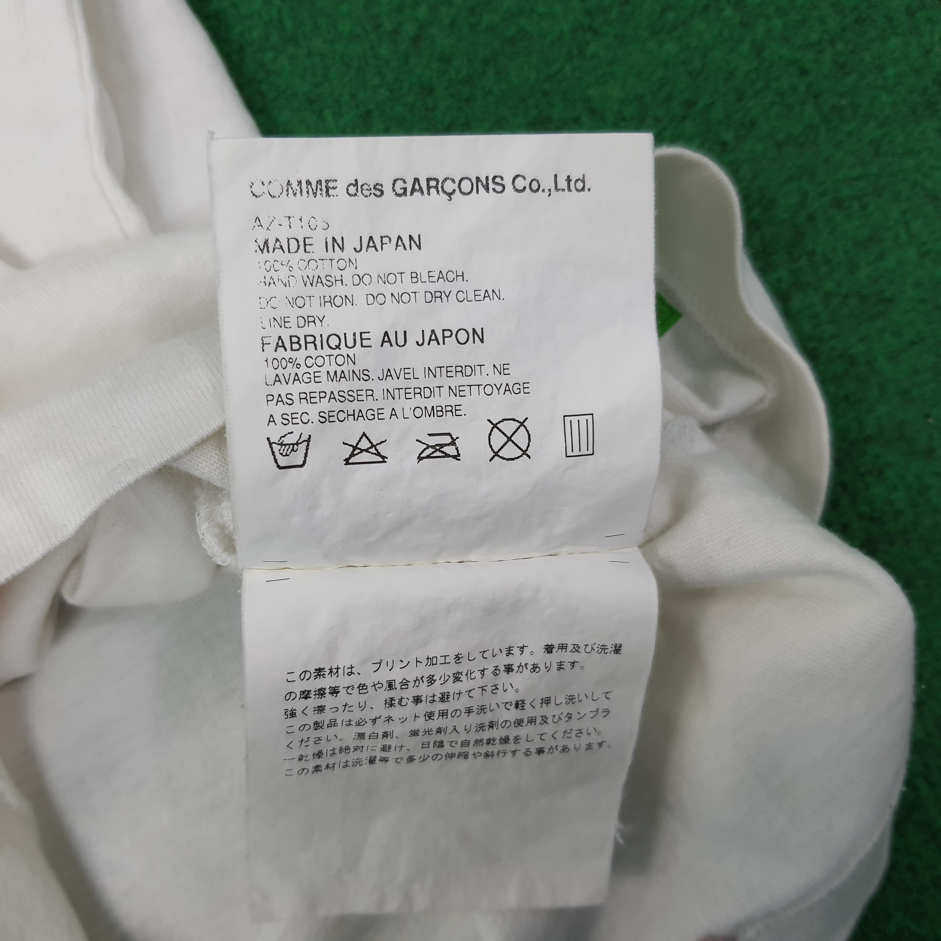 Comme des Garcons PLAY Vintage Comme Des Garcons PLAY Heart Logo Tshirt C267N33 Size XS / US 0-2 / IT 36-38 - 7 Thumbnail