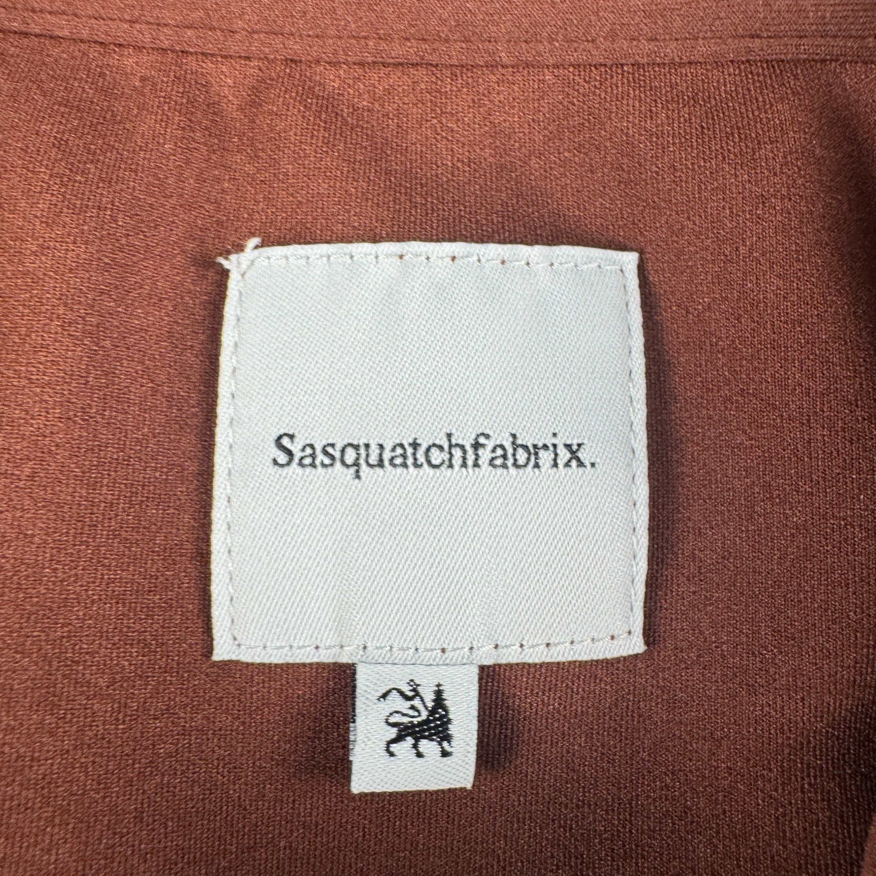Sasquatchfabrix Sasquatchfabrix Lace Tape Track Jacket Brown (L) Size US L / EU 52-54 / 3 - 5 Thumbnail