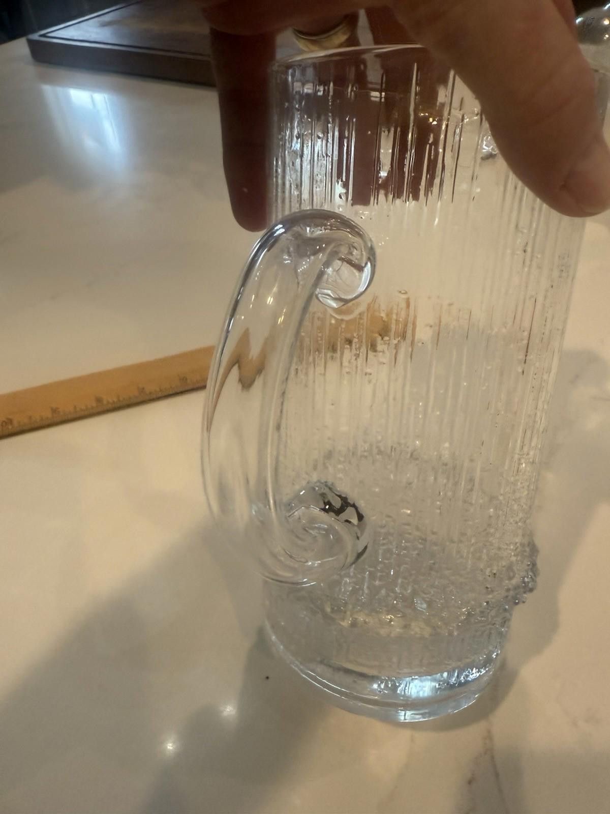 Designer Iittala Finland Niva Glass Serving Pitcher Tapio Wirkkala Size ONE SIZE - 4 Thumbnail