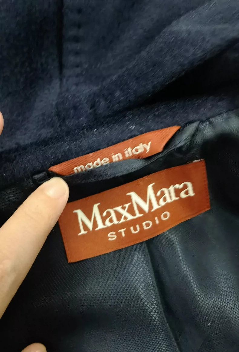 Max Mara Max Mara Hooded wool coat Size L / US 10 / IT 46 - 5 Thumbnail