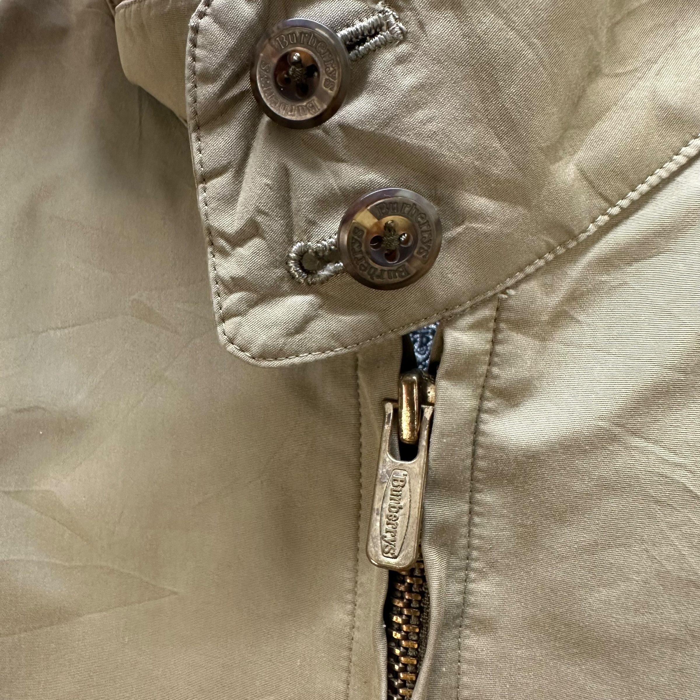 Burberry Vintage BURBERRYS Nova Check Lined Bomber Jacket #A52-1219 Size US L / EU 52-54 / 3 - 5 Thumbnail