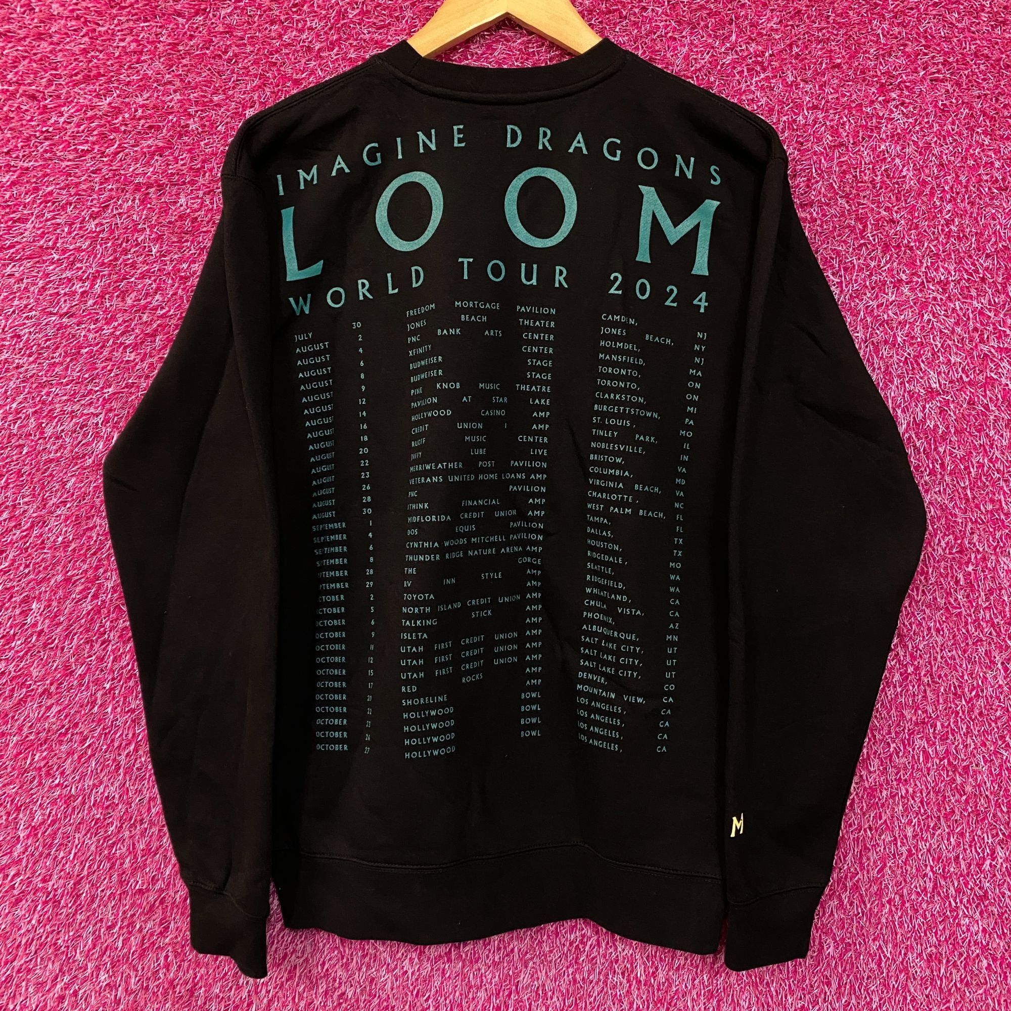 Other Imagine Dragons Loom World Tour 2024 Crewneck Sweatshirt Sma Size US S / EU 44-46 / 1 - 4 Thumbnail