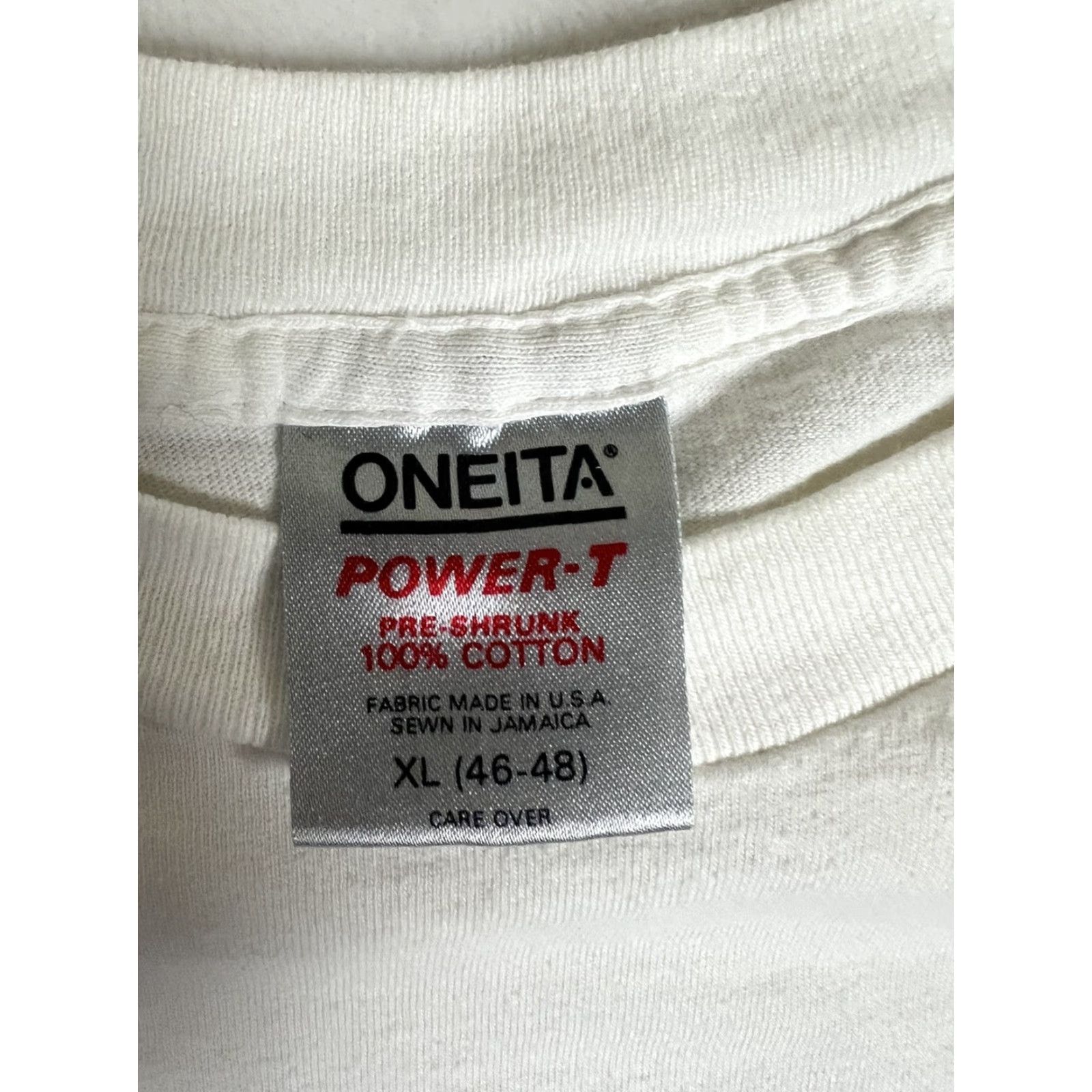 Vintage VINTAGE Dominion Lager T-Shirt XL 90s Beer USA White Cotton Short Sleeve Crew Neck Men Single Stitch Made in USA Size US XL / EU 56 / 4 - 5 Thumbnail