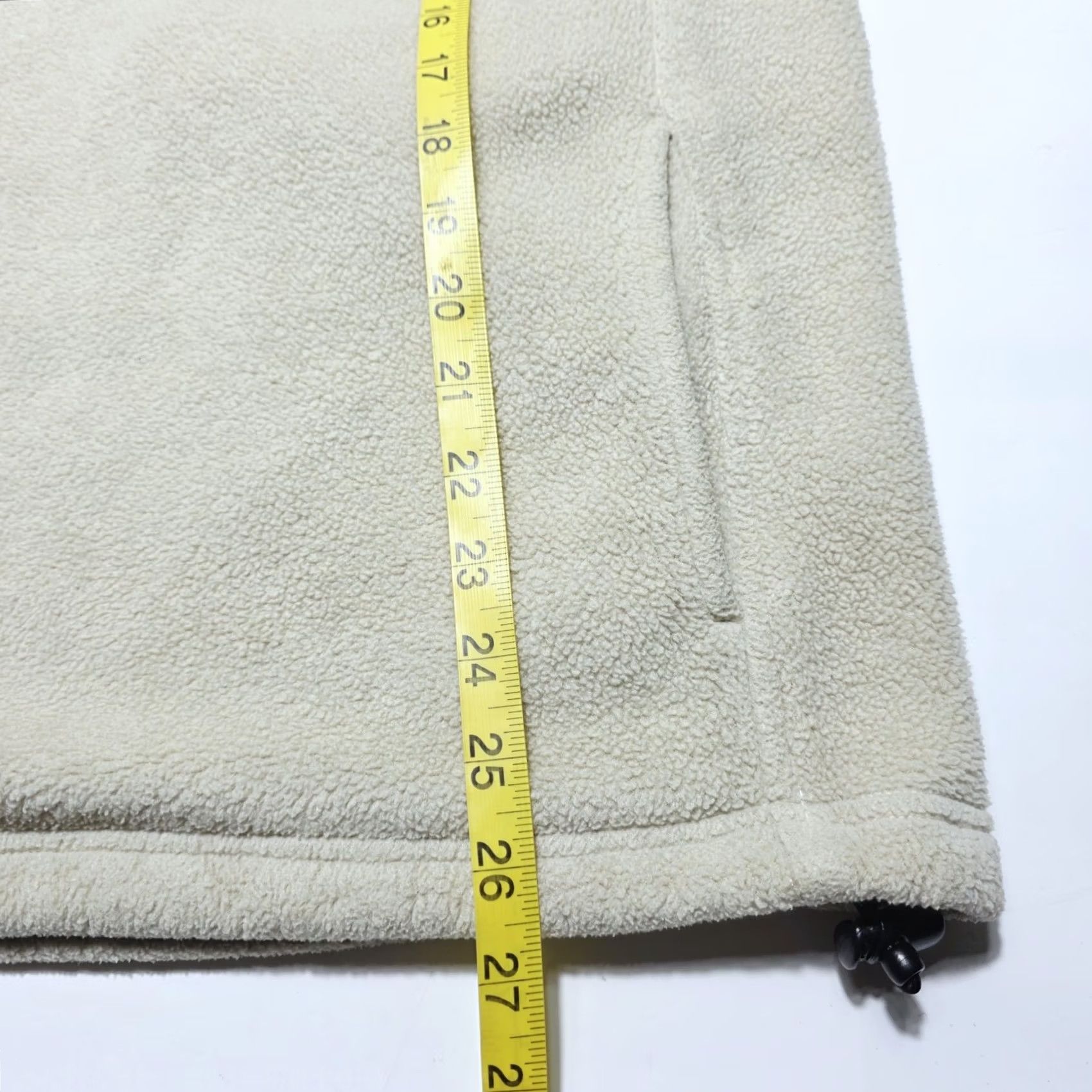 Old Navy VINTAGE Old Navy Sweatshirt 1/4 Zip Fleece Pullover Mock Neck Long Sleeve Men's Large Cream Ivory Size US L / EU 52-54 / 3 - 7 Thumbnail
