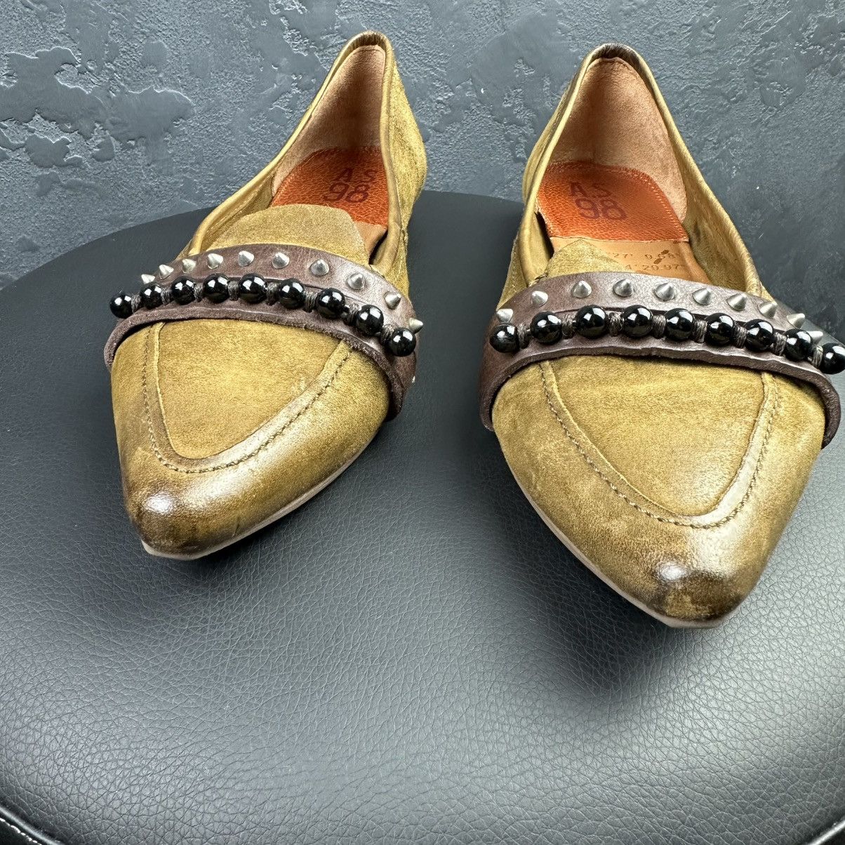 A.S.98 AS 98 Airstep Ballet Flats Shoes Avant-GardeMade In Italy Size US 8 / IT 38 - 4 Thumbnail