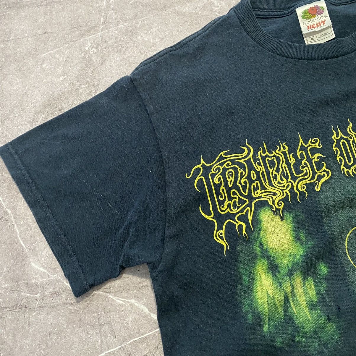 Band Tees × Vintage VINTAGE CRADLE OF FILTH BIG LOGO TEE 00s Size US M / EU 48-50 / 2 - 2 Thumbnail