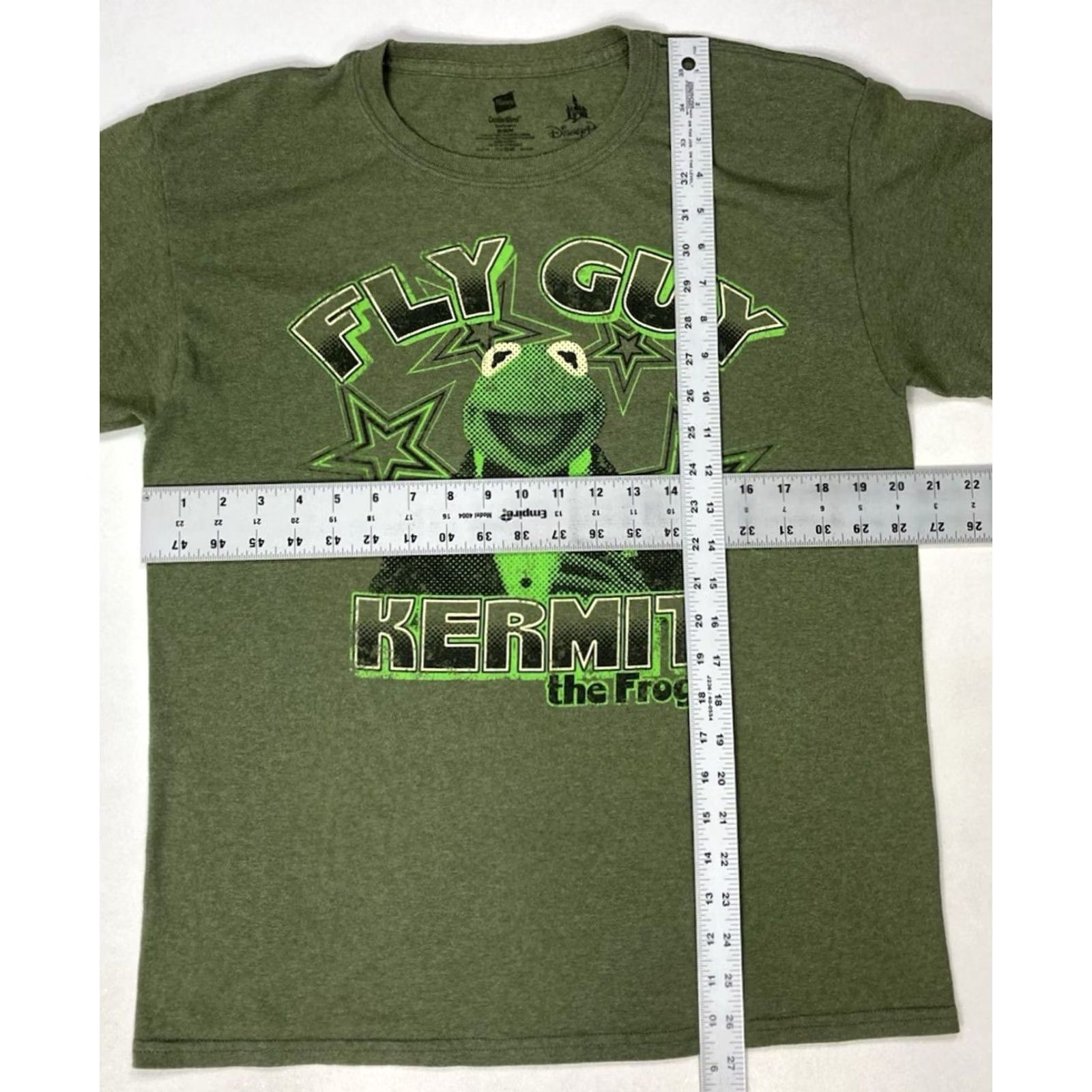 Disney VINTAGE Disney The Muppets Kermit The Frog Fly Guy Graphic T-shirt Men Medium Green Size US M / EU 48-50 / 2 - 5 Thumbnail