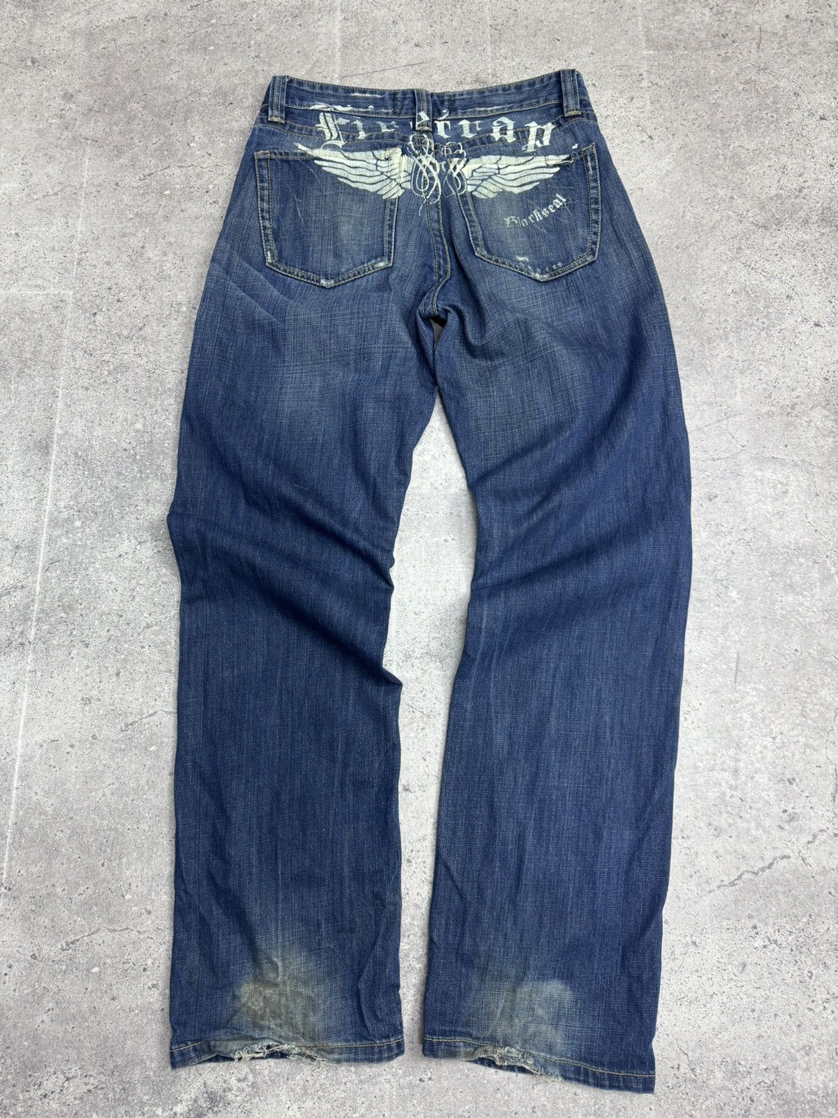 Ed Hardy Vintage Denim Ed Hardy Style FuBu Cargo USA Evisu Japanese Size US 32 / EU 48 - 11 Thumbnail