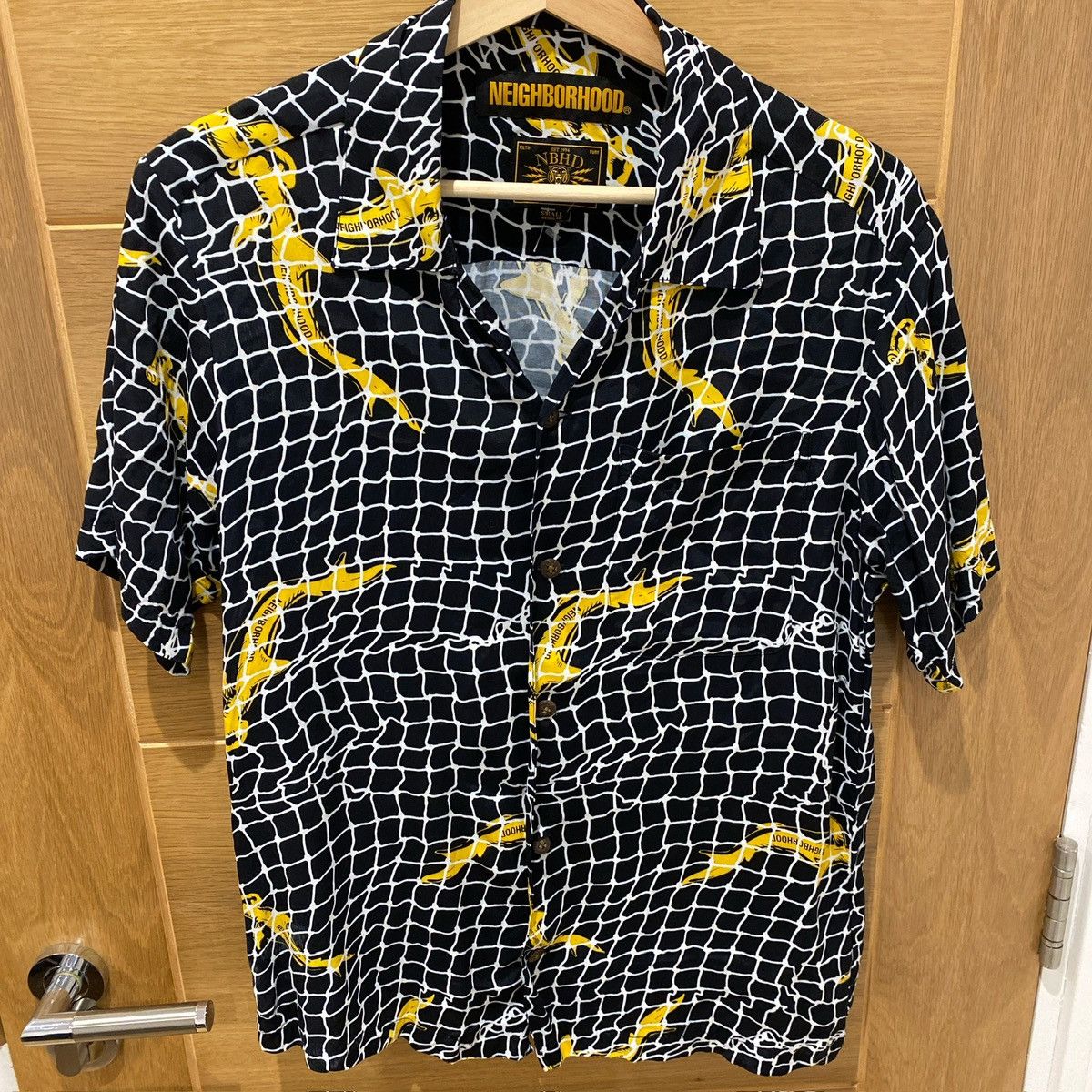 Neighborhood Black Neighbourhood Aloha shark Hawaiian shirt Size US S / EU 44-46 / 1 - 1 Thumbnail