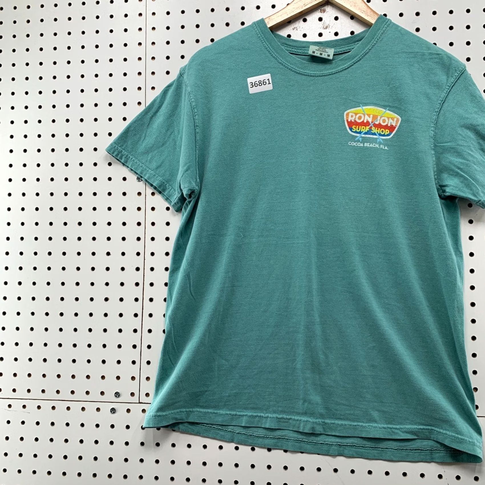 Ron Jon Surf Shop Ron Jon Surf Shop Shirt Mens Medium Blue Cocoa Beach Florida 19x25.5 Size US M / EU 48-50 / 2 - 4 Thumbnail