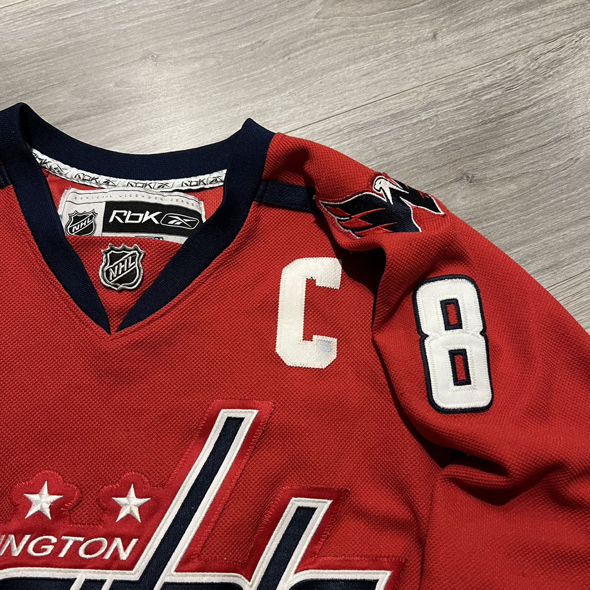 NHL Washington capitals hockey jersey Alex Ovechkin Size US M / EU 48-50 / 2 - 8 Thumbnail