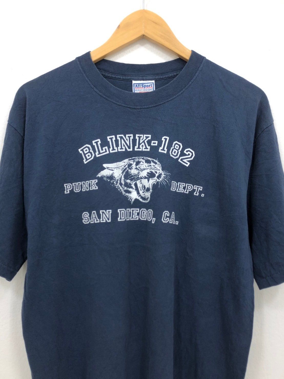 Band Tees × Vintage Vintage 00's Blink 182 Punk Dept. San Diego Ca shirt wts01 Size US L / EU 52-54 / 3 - 1 Thumbnail