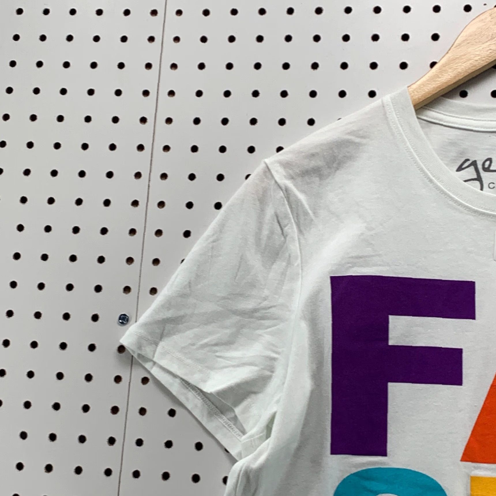 Vintage VINTAGE Fashion Geek Shirt White Adult Small Short Sleeve Graphic Tee Men Geek Theme Size S Size US S / EU 44-46 / 1 - 4 Thumbnail