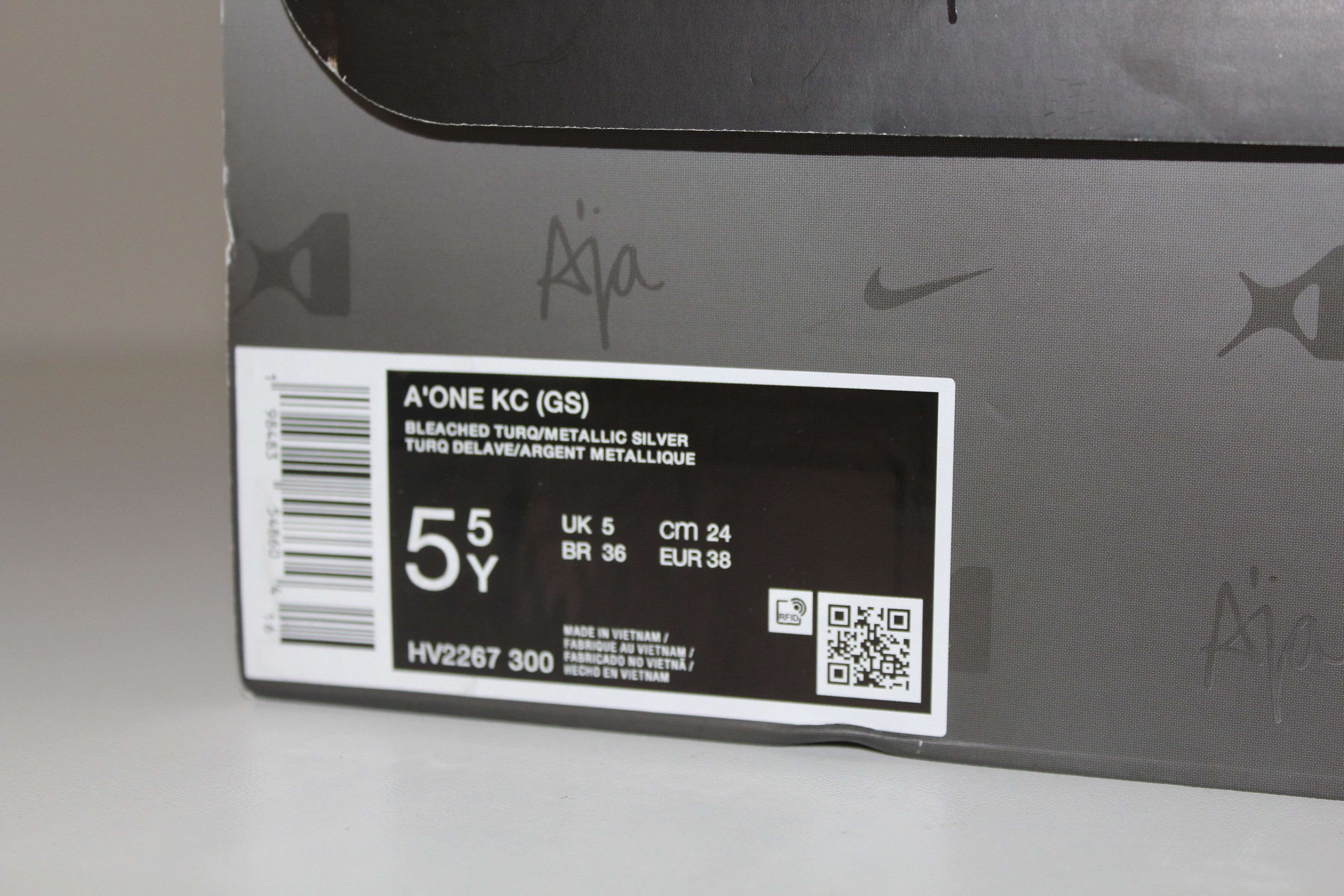 Nike Nike A'ja Wilson A'One King of the Court Size 5.5Y GS Kid's Size US 5.5 / EU 38 - 7 Thumbnail
