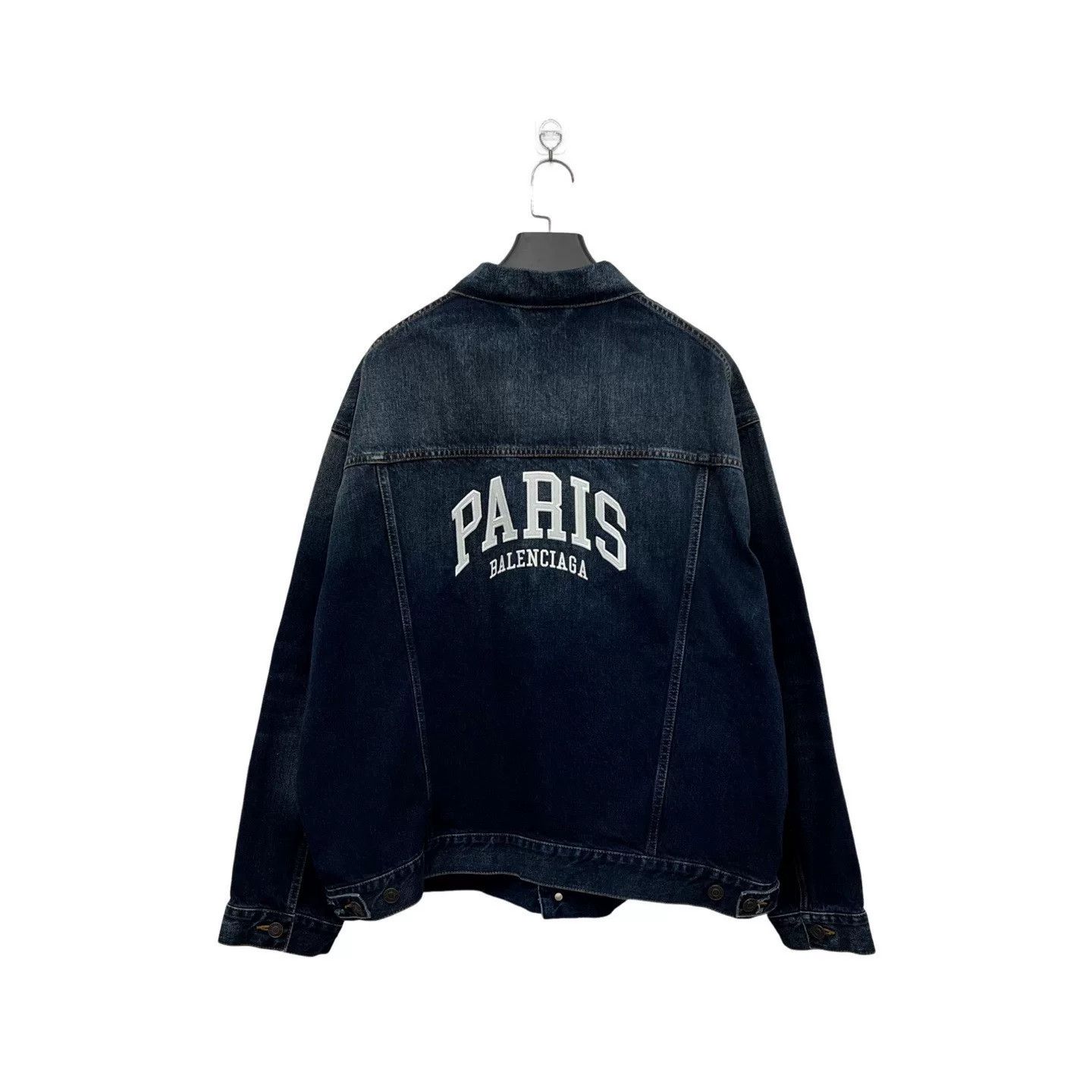 Balenciaga Balenciaga Paris Limited Denim Jacket Size US M / EU 48-50 / 2 - 1 Thumbnail