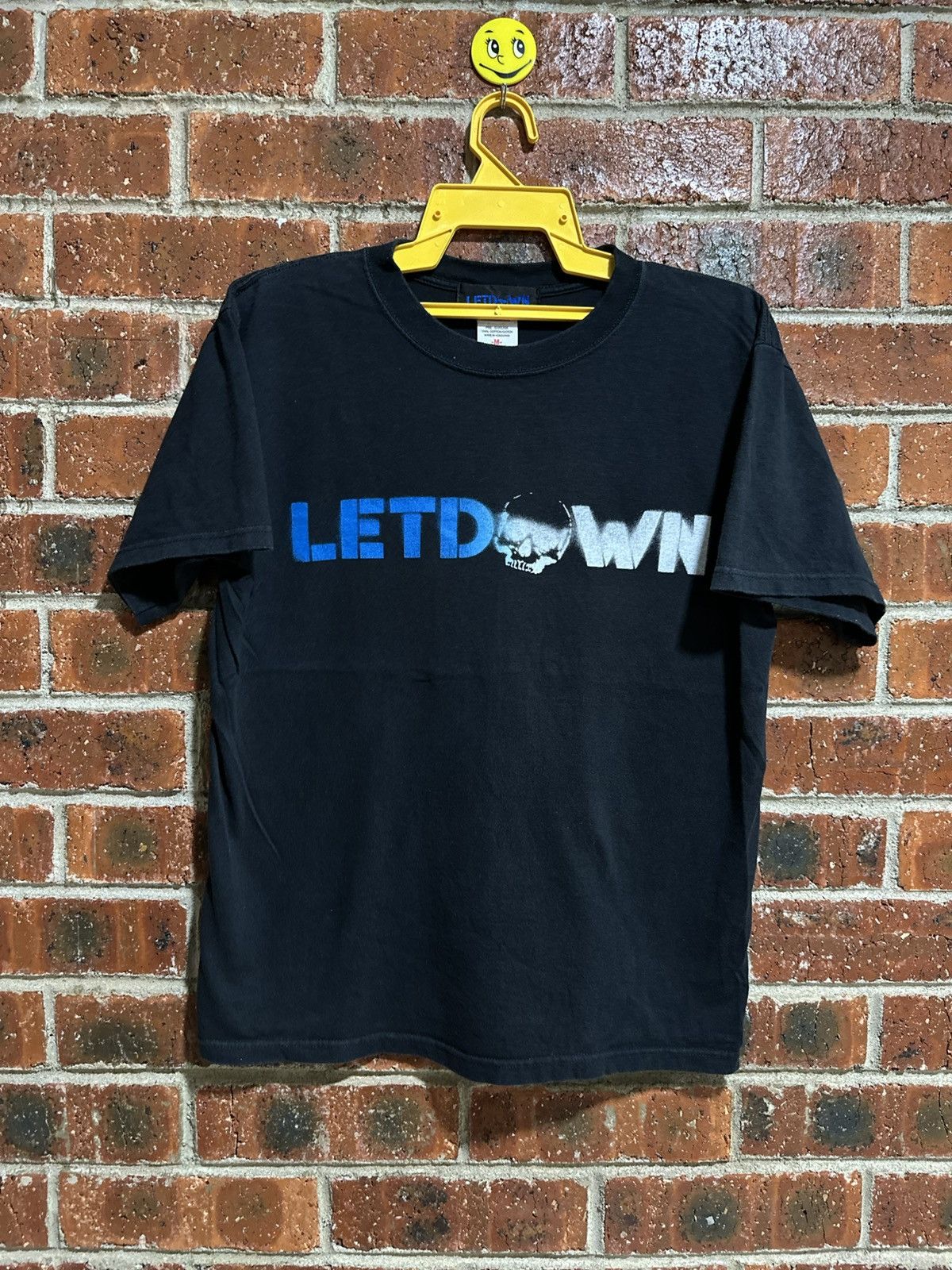 Vintage Let Down Movie Horror Skull Faded Tee