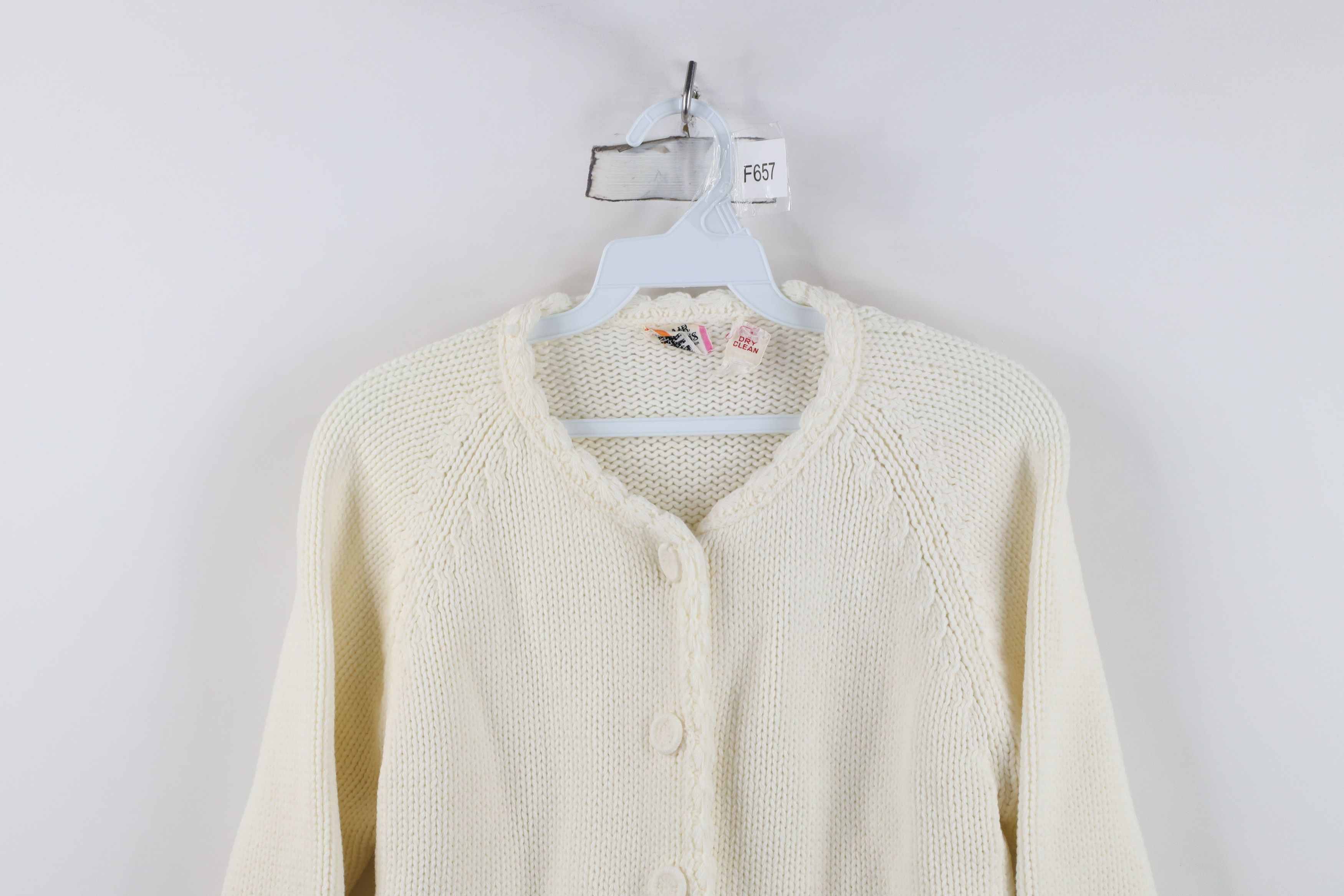 Vintage Vintage 60s Streetwear Ribbed Knit Cardigan Sweater Japan Size S / US 4 / IT 40 - 2 Thumbnail