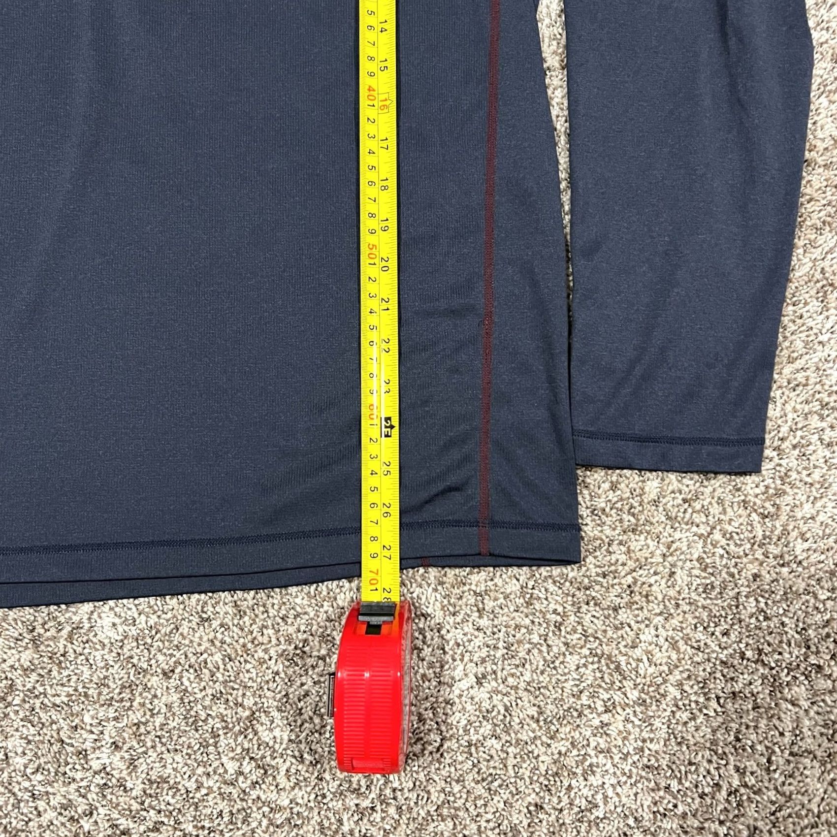 Rhone Rhone Session 1/4 Zip Pullover 2XL XXL Blue Long Sleeve Breathable Lightweight Size US XXL / EU 58 / 5 - 2 Thumbnail