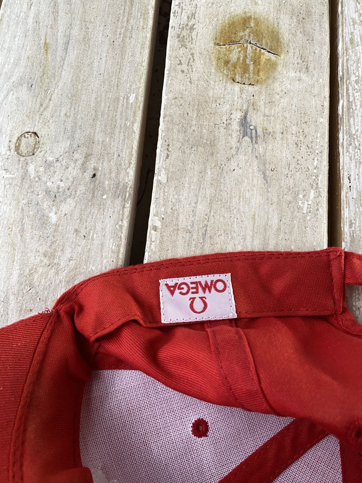 Omega × Vintage Vintage 90s Omega Logo Swiss watch hat cap Y2K Size ONE SIZE - 7 Thumbnail