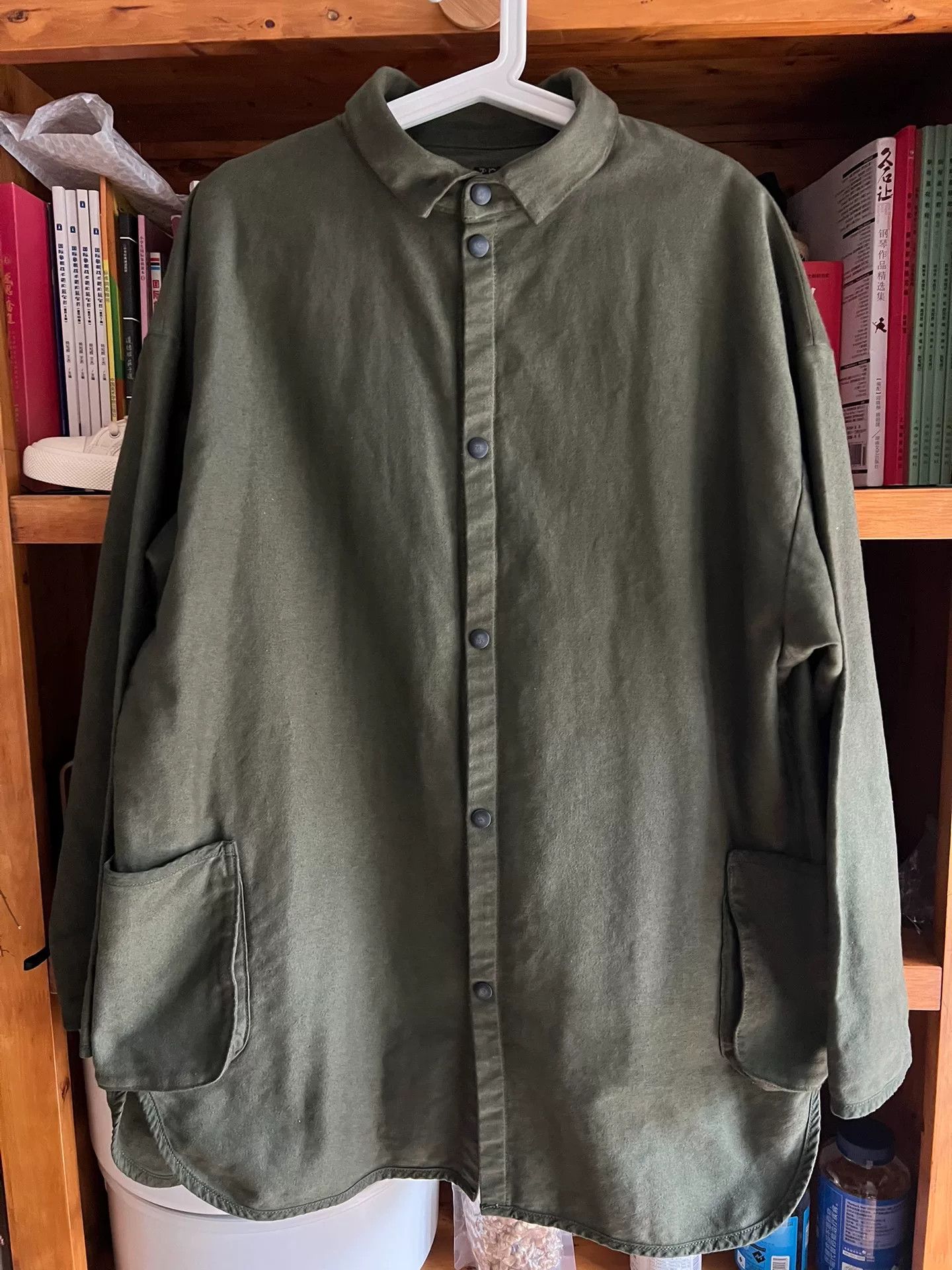 Porter Classic porter classic moleskin olive green work coat Size US M / EU 48-50 / 2 - 1 Thumbnail