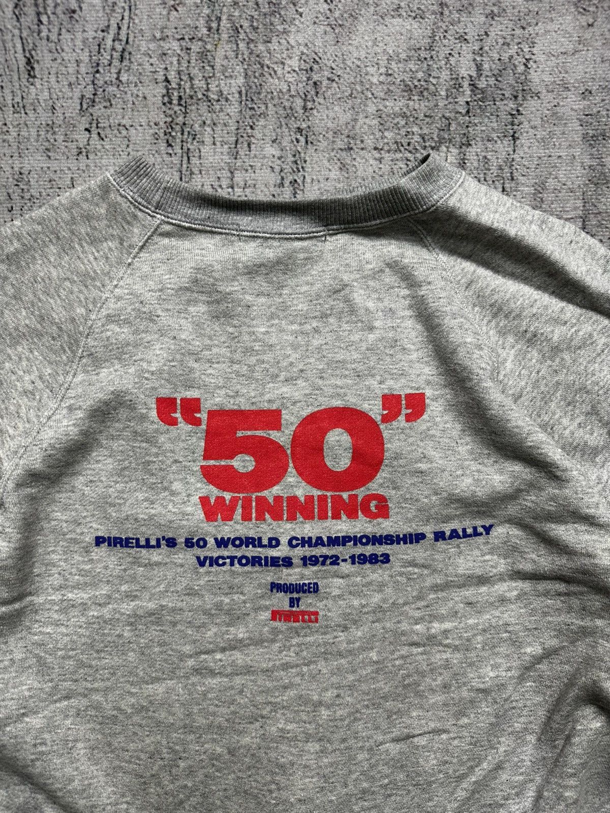 Pirelli 80’s Vintage Pirelli Racing Sweatshirt Size US M / EU 48-50 / 2 - 5 Thumbnail